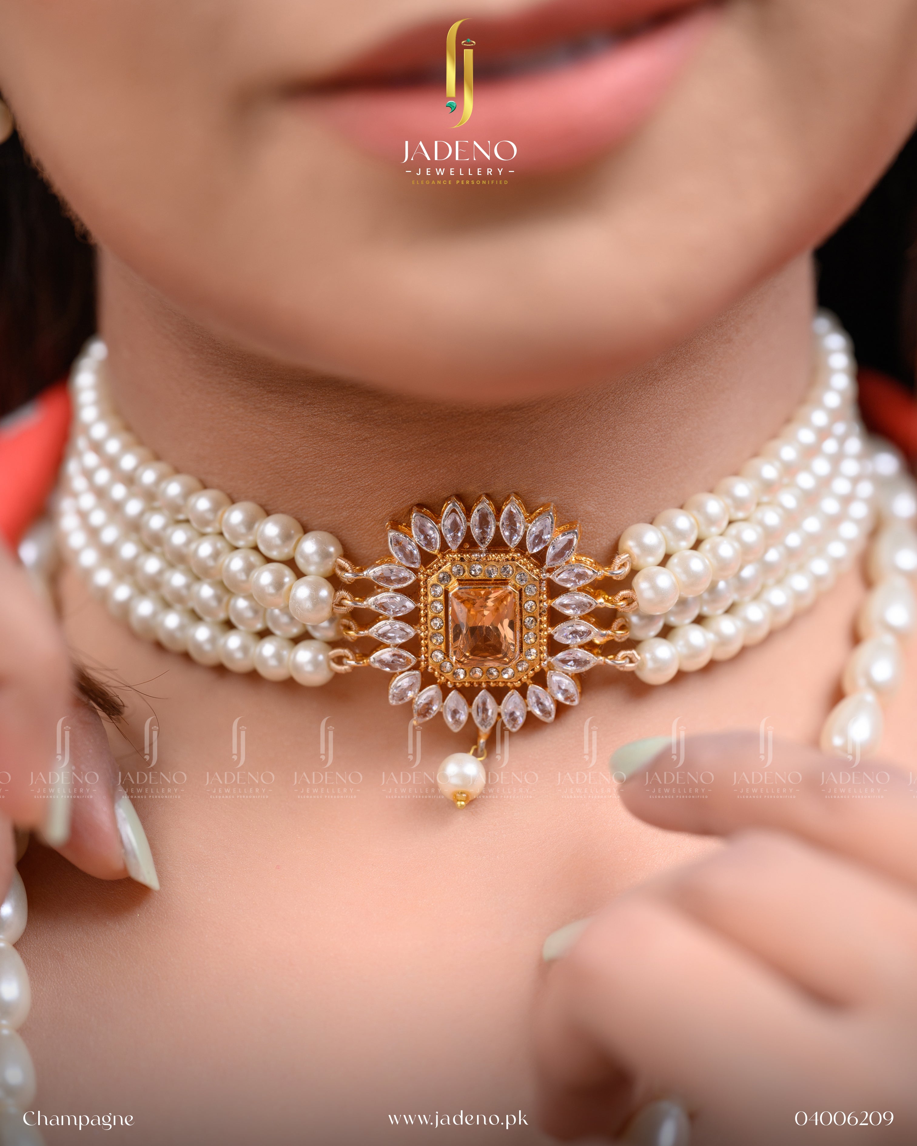 Classy Choker set with Mala and Tikka