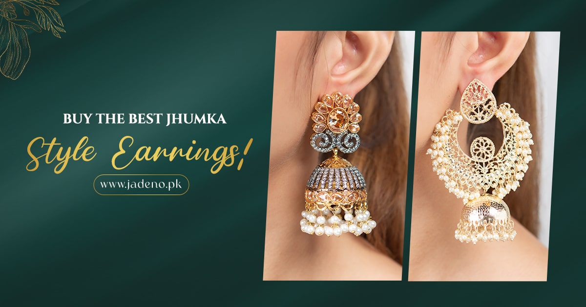 Buy the best Jhumka style Earrings this wedding season