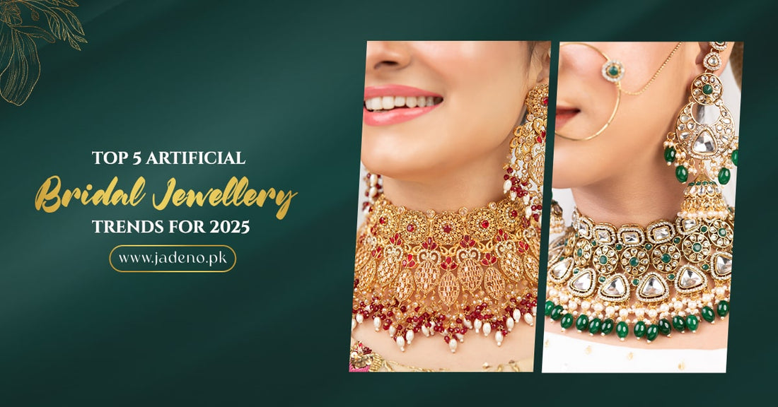 Top 5 Artificial Bridal Jewellery Trends For 2025 – Jadeno