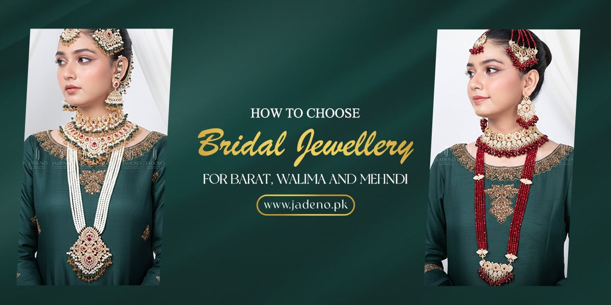 Bride image with Barat and Walima Jewellery