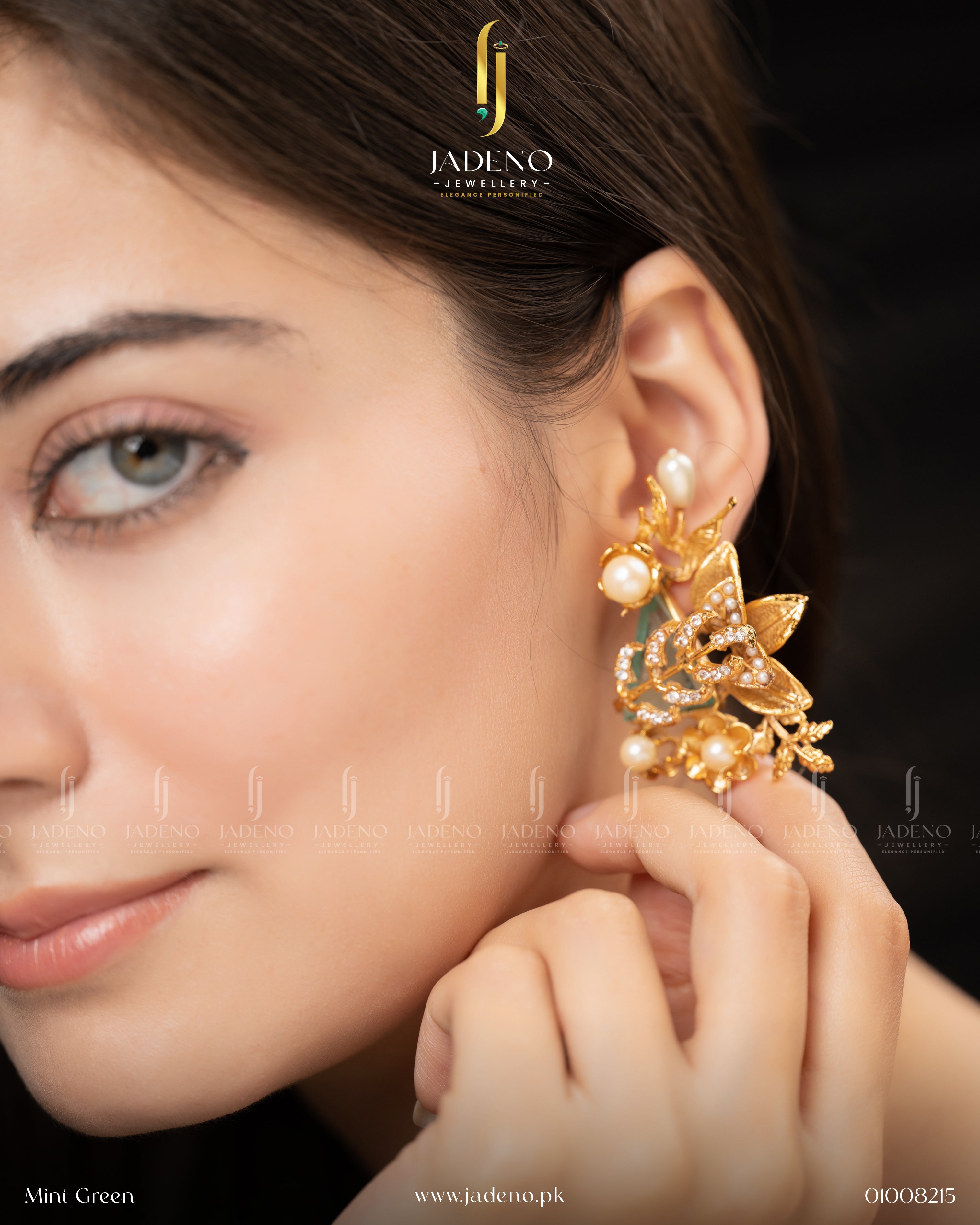 Designer's Flamboyant Earrings