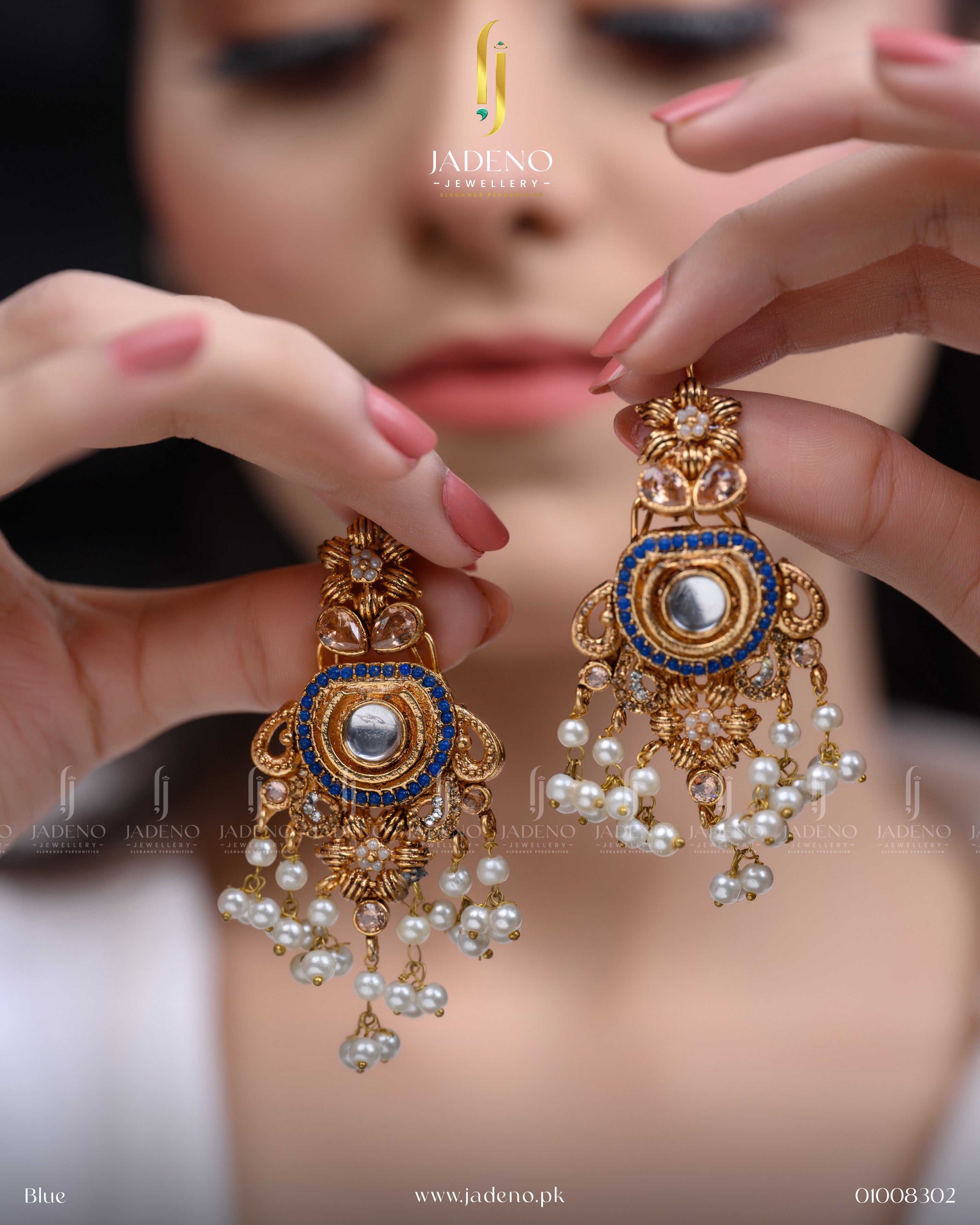 Delicate Party Wear Earrings.