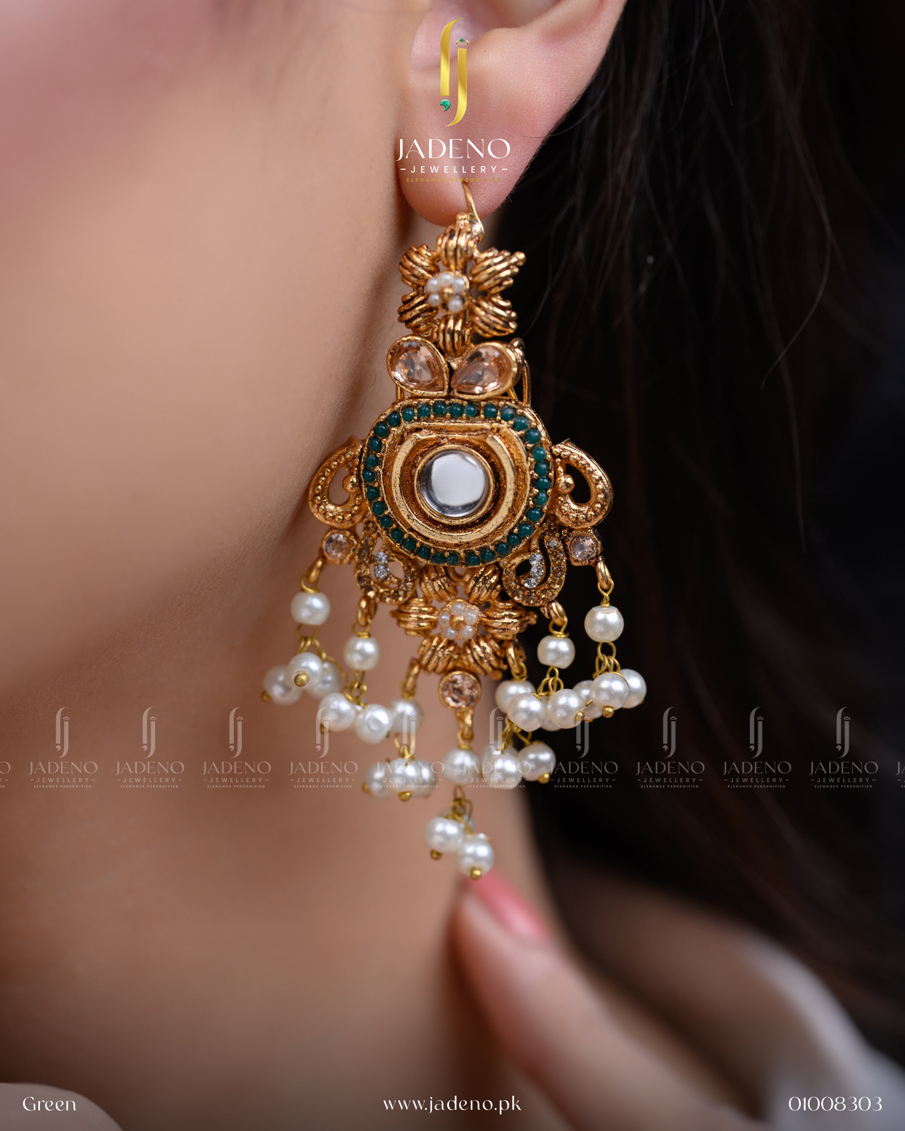 Delicate Party Wear Earrings.