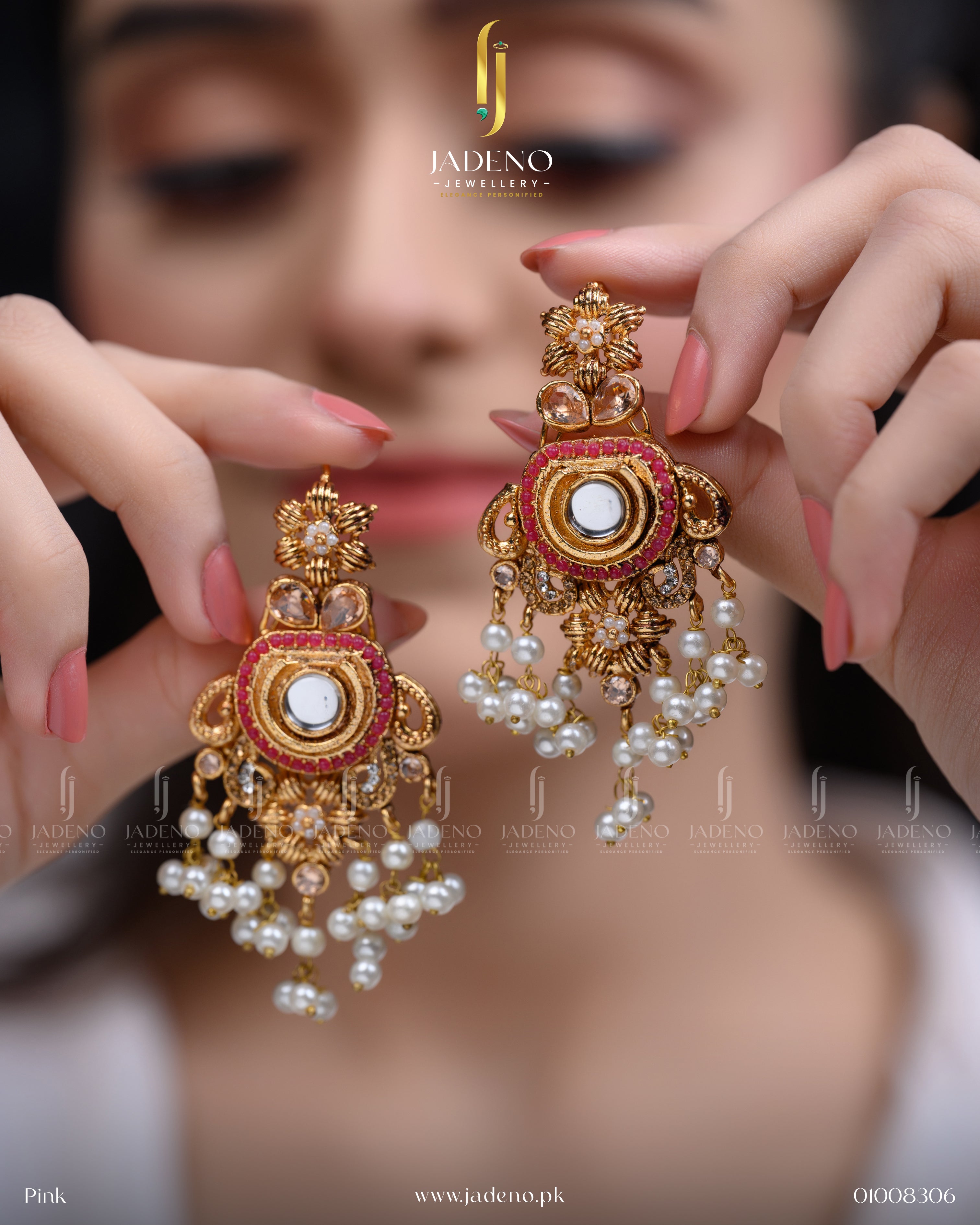 Delicate Party Wear Earrings.