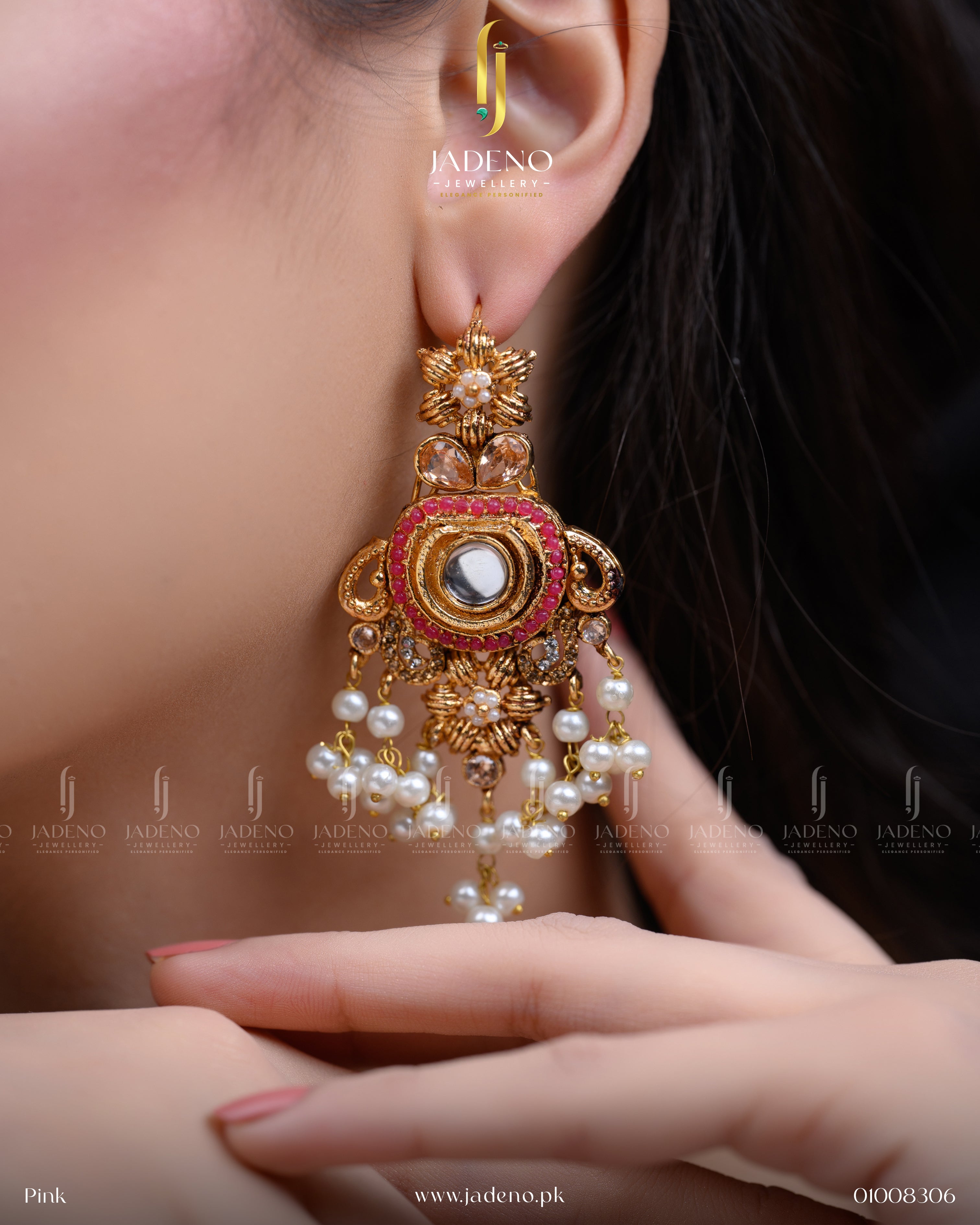Delicate Party Wear Earrings.