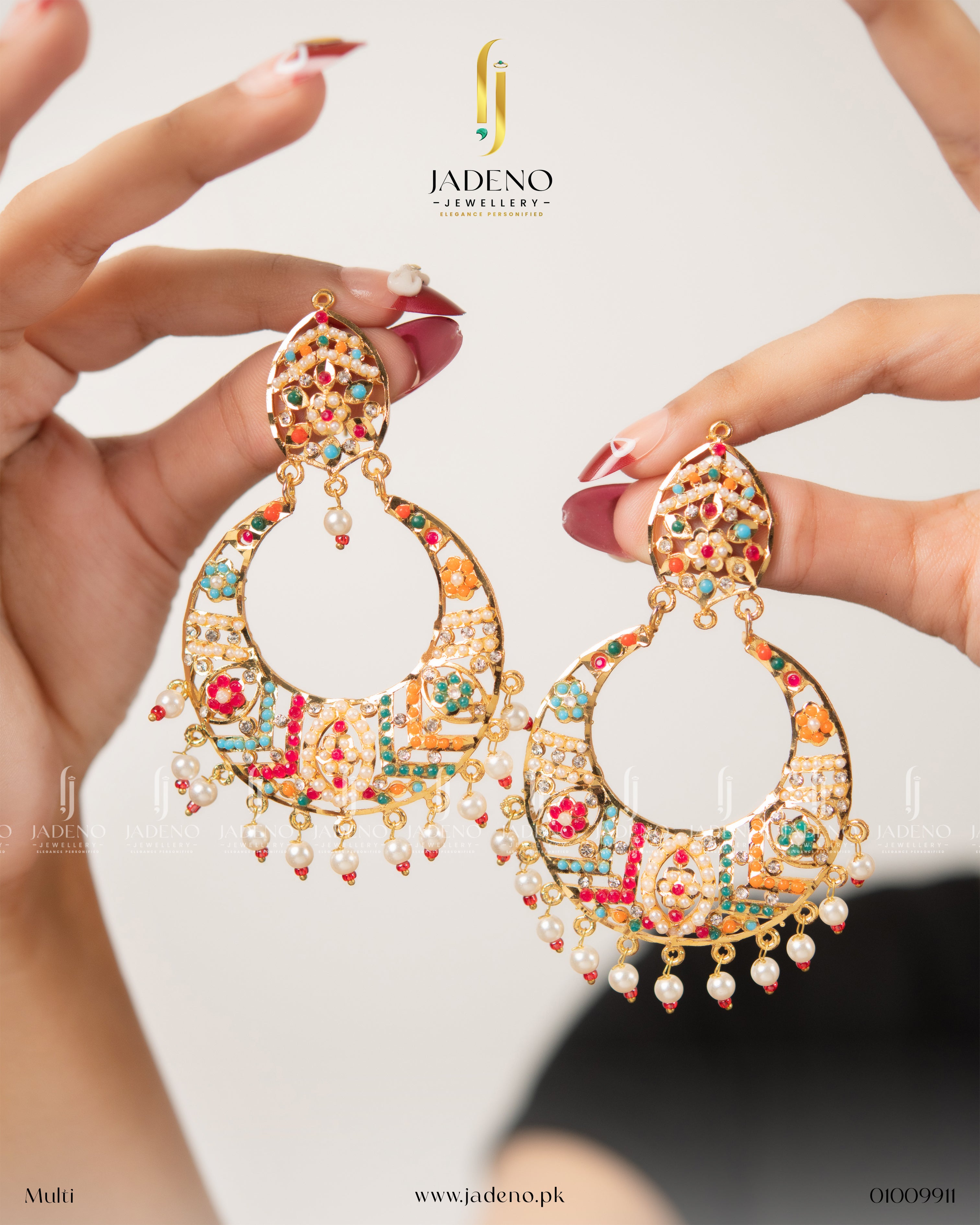 Trendy Chand Cut Big Bali
