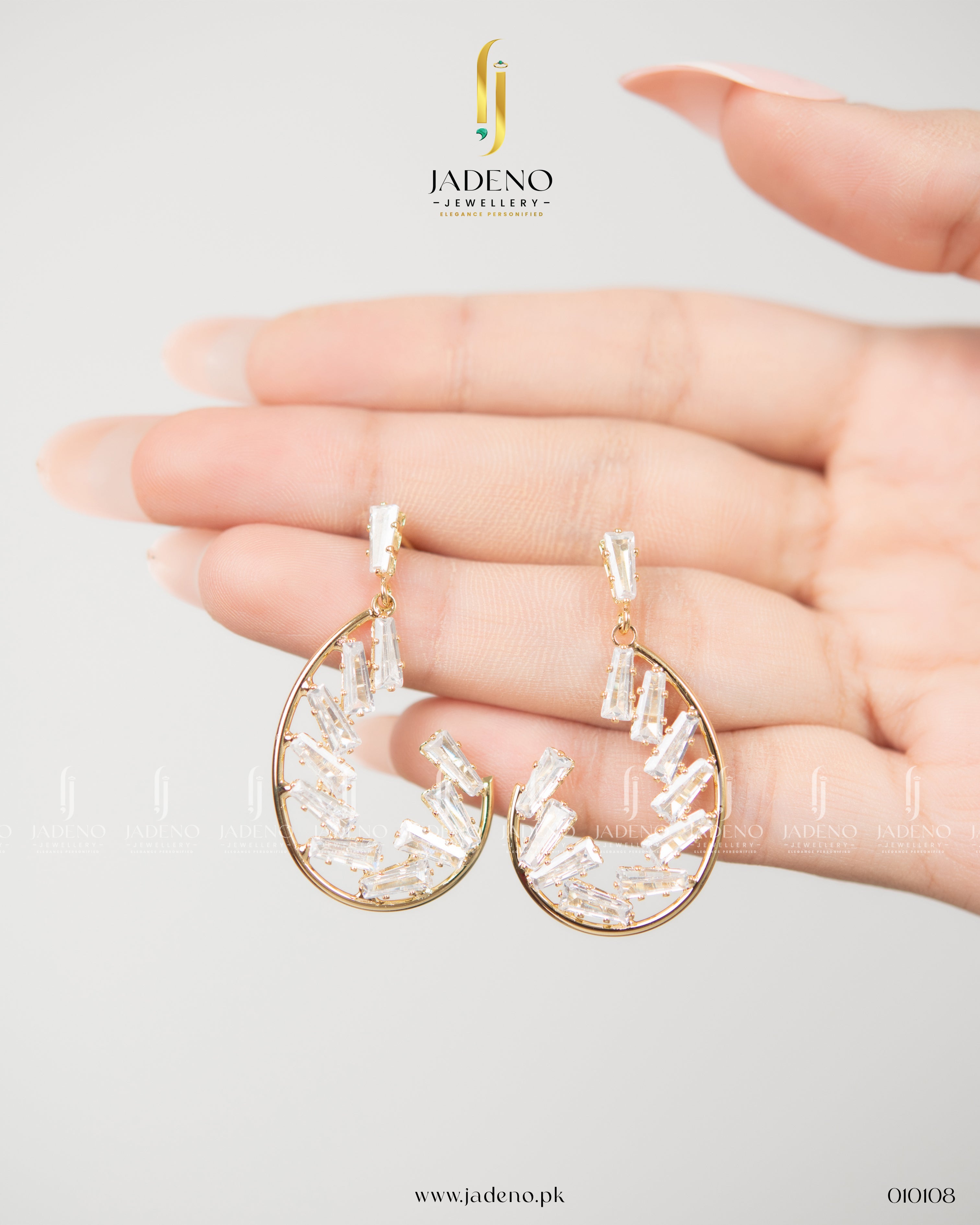 Super Shiny Zirca Earrings
