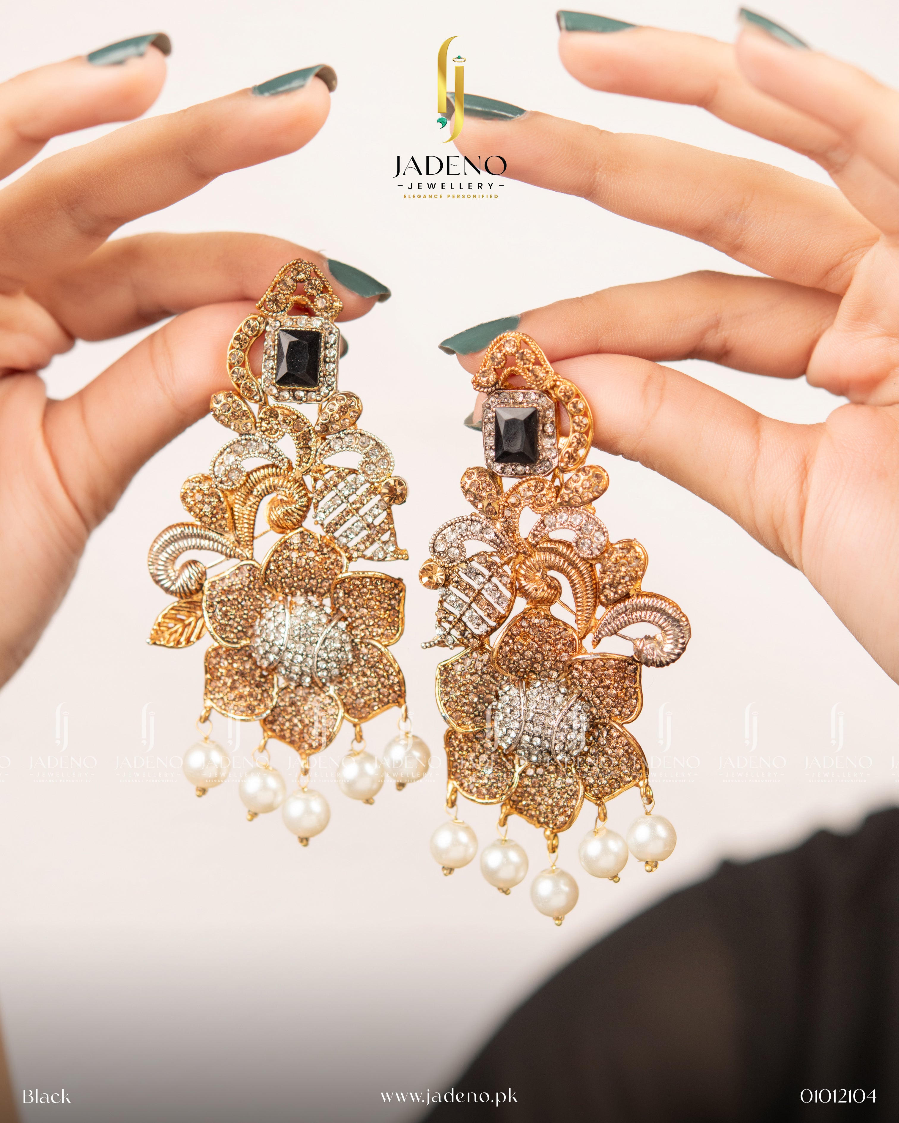 Designer's Favourite Zirca Flora Earrings