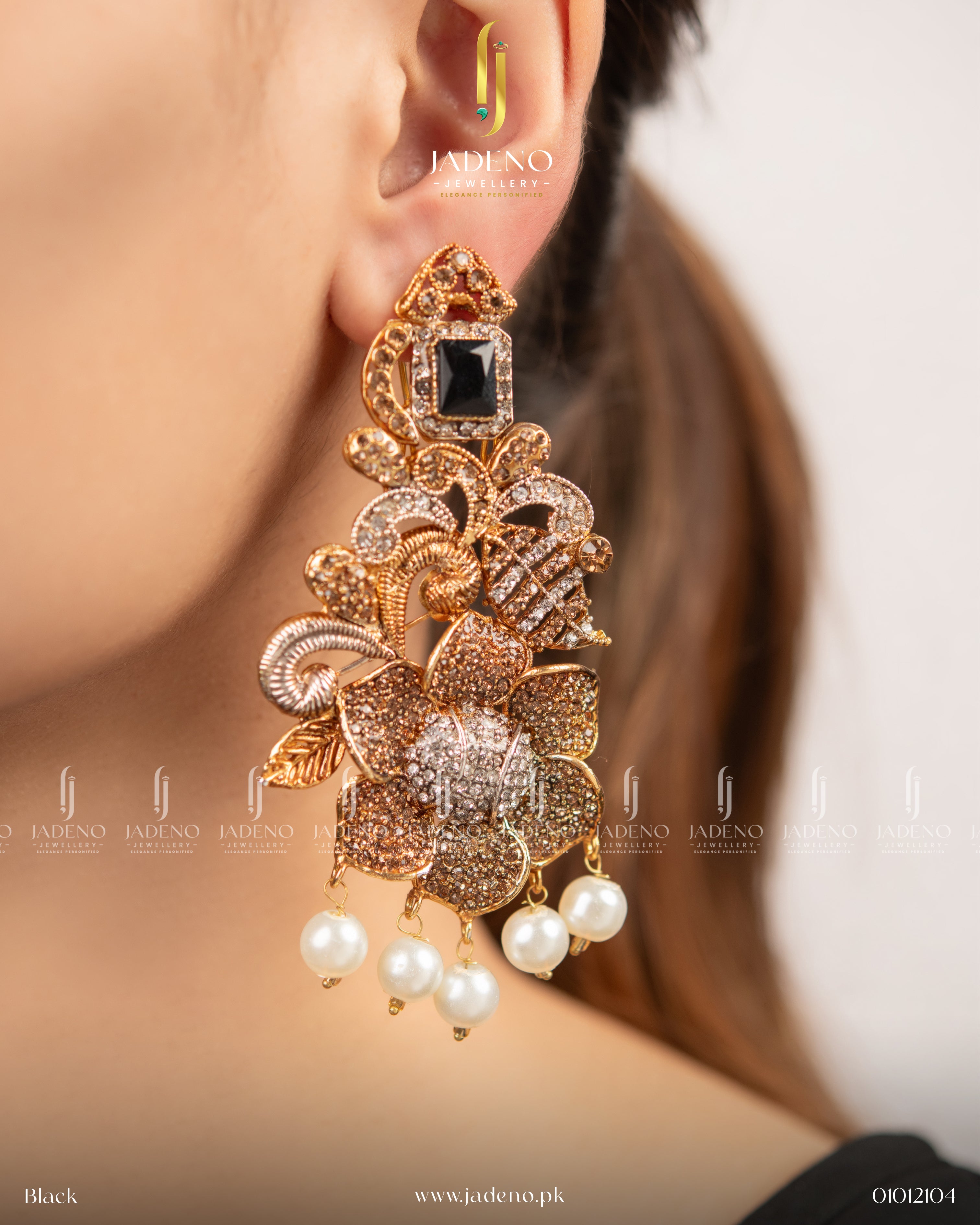 Designer's Favourite Zirca Flora Earrings