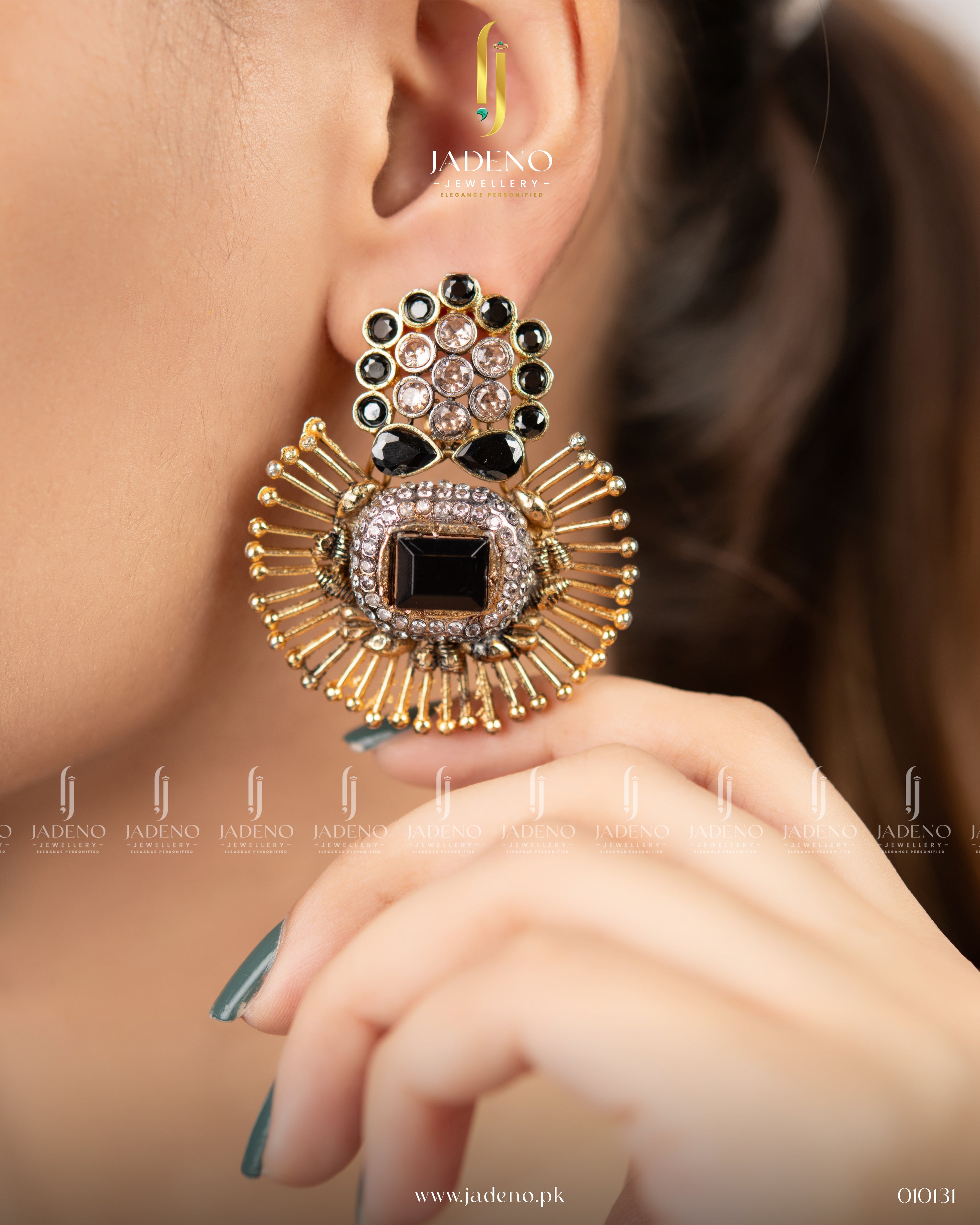 Rhinestone Vintage Earrings