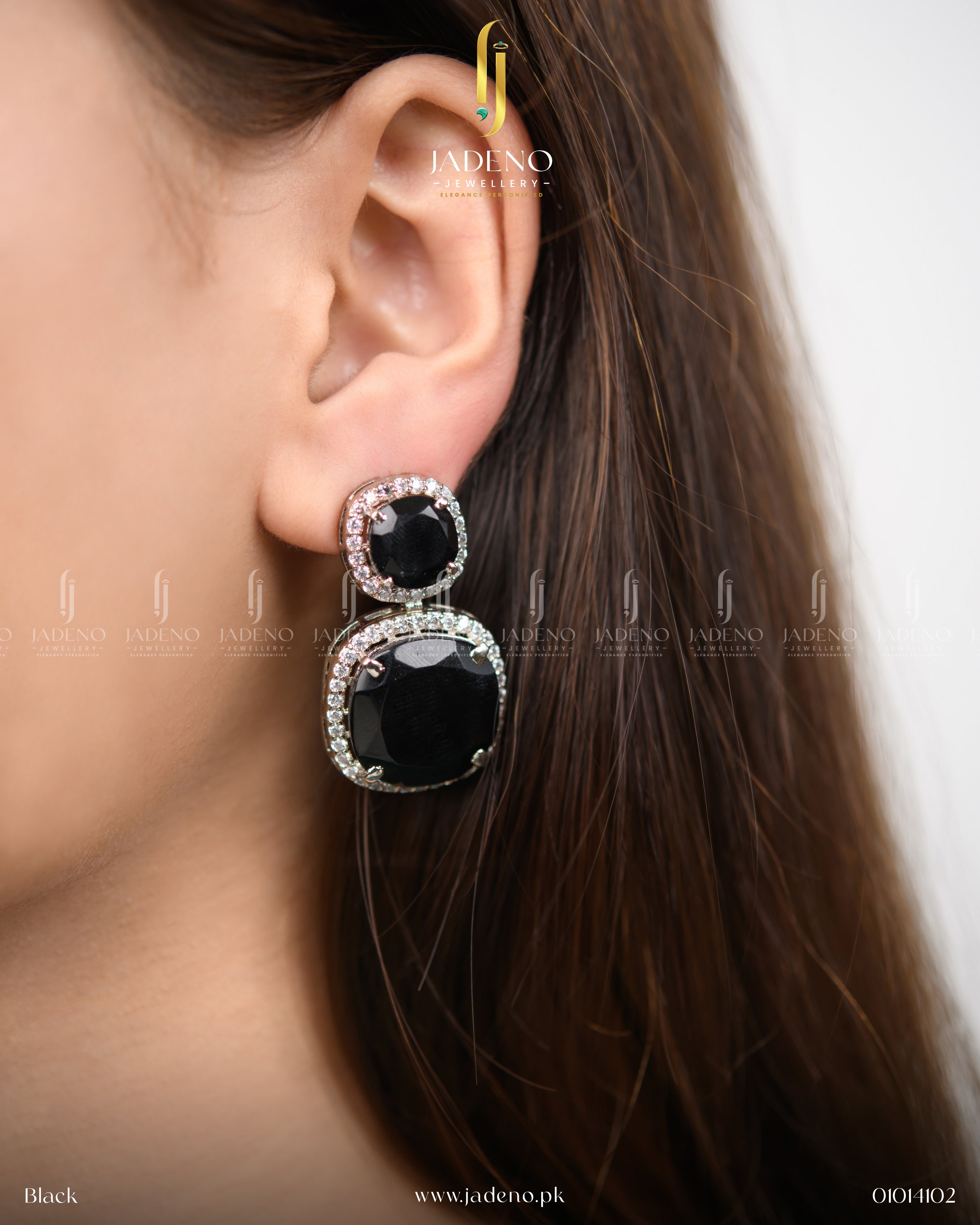 French Zirca Albion Cut Earrings