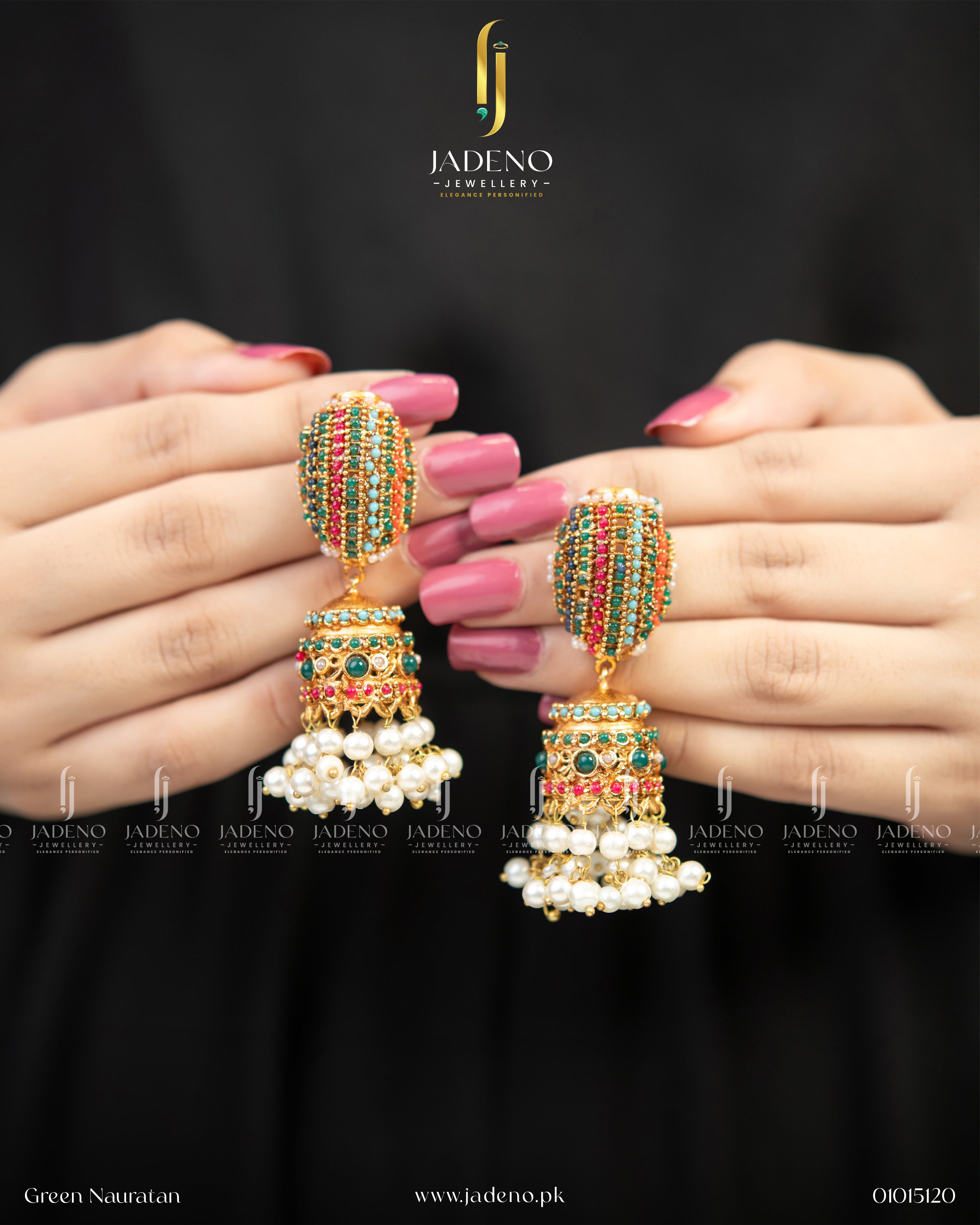 Extreme Gorgeous Multi Stones Earrings