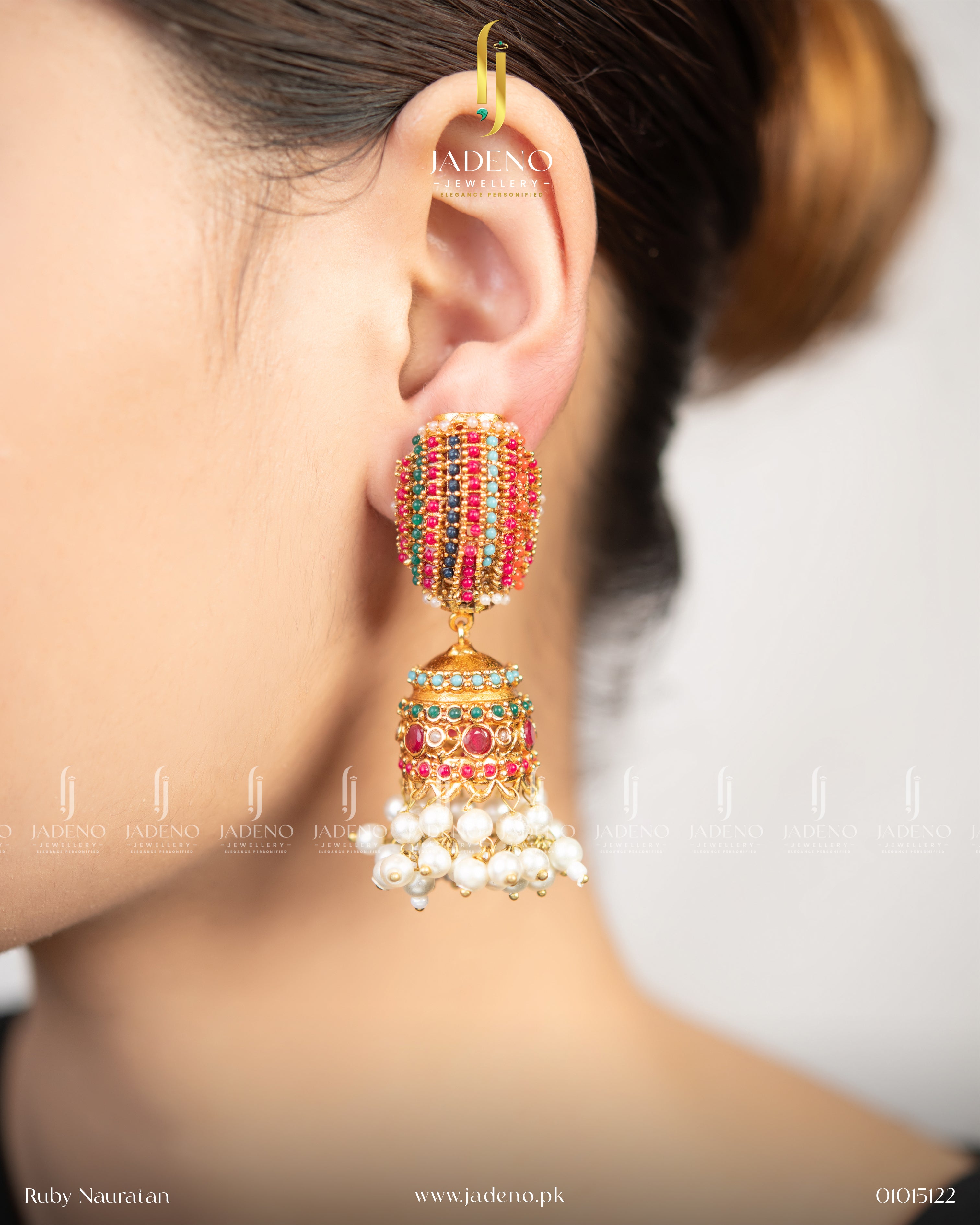 Extreme Gorgeous Multi Stones Earrings
