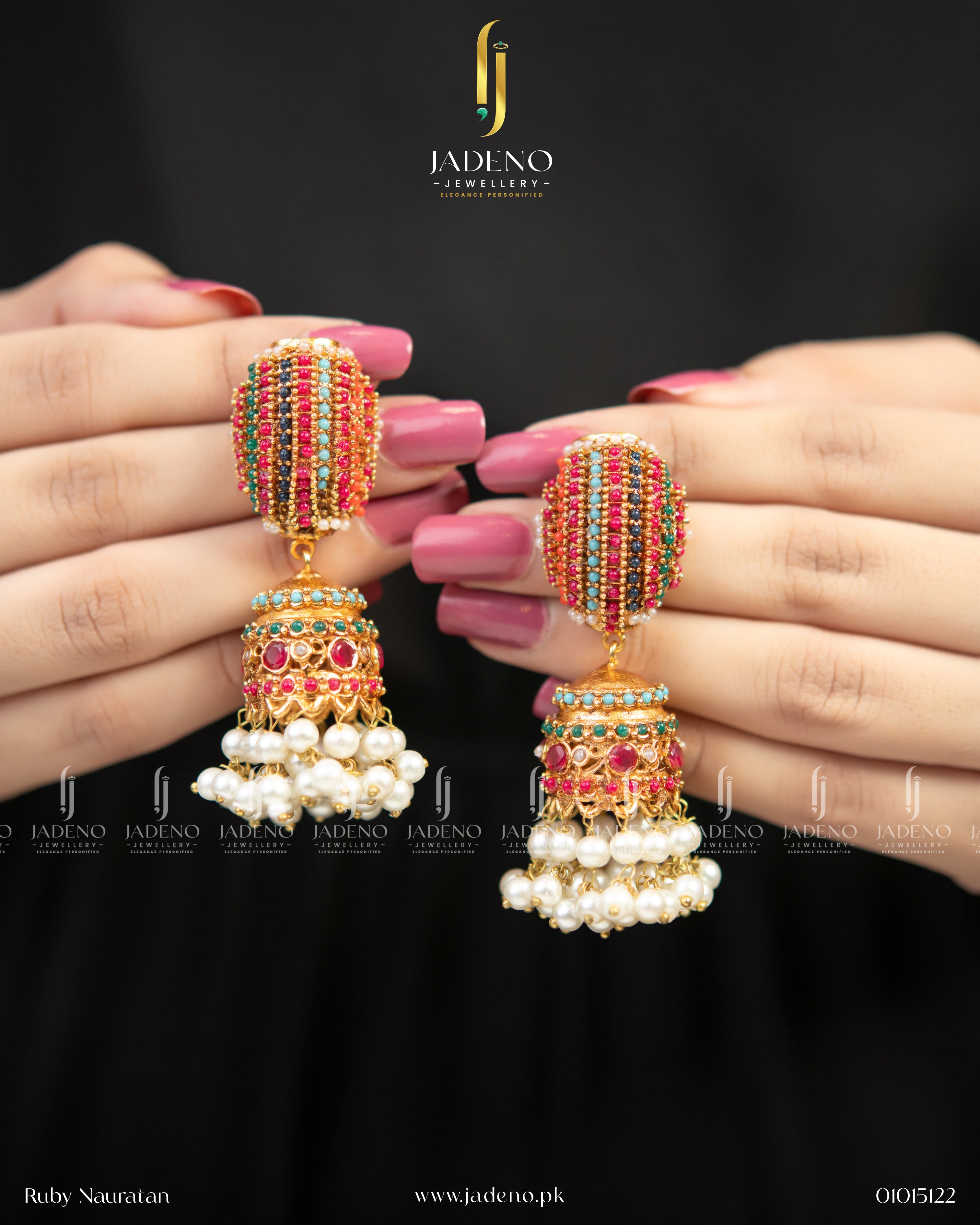 Extreme Gorgeous Multi Stones Earrings