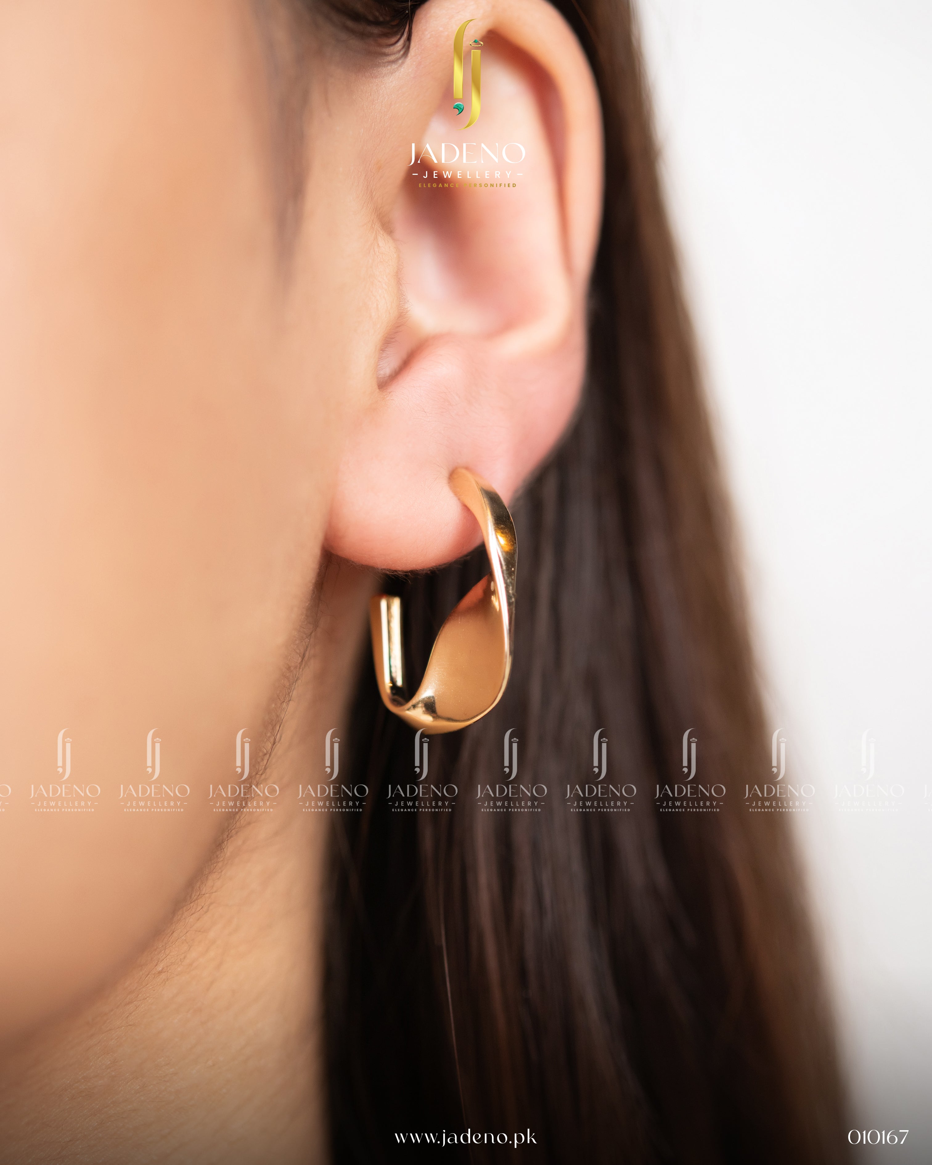Exuberant Gold Earrings