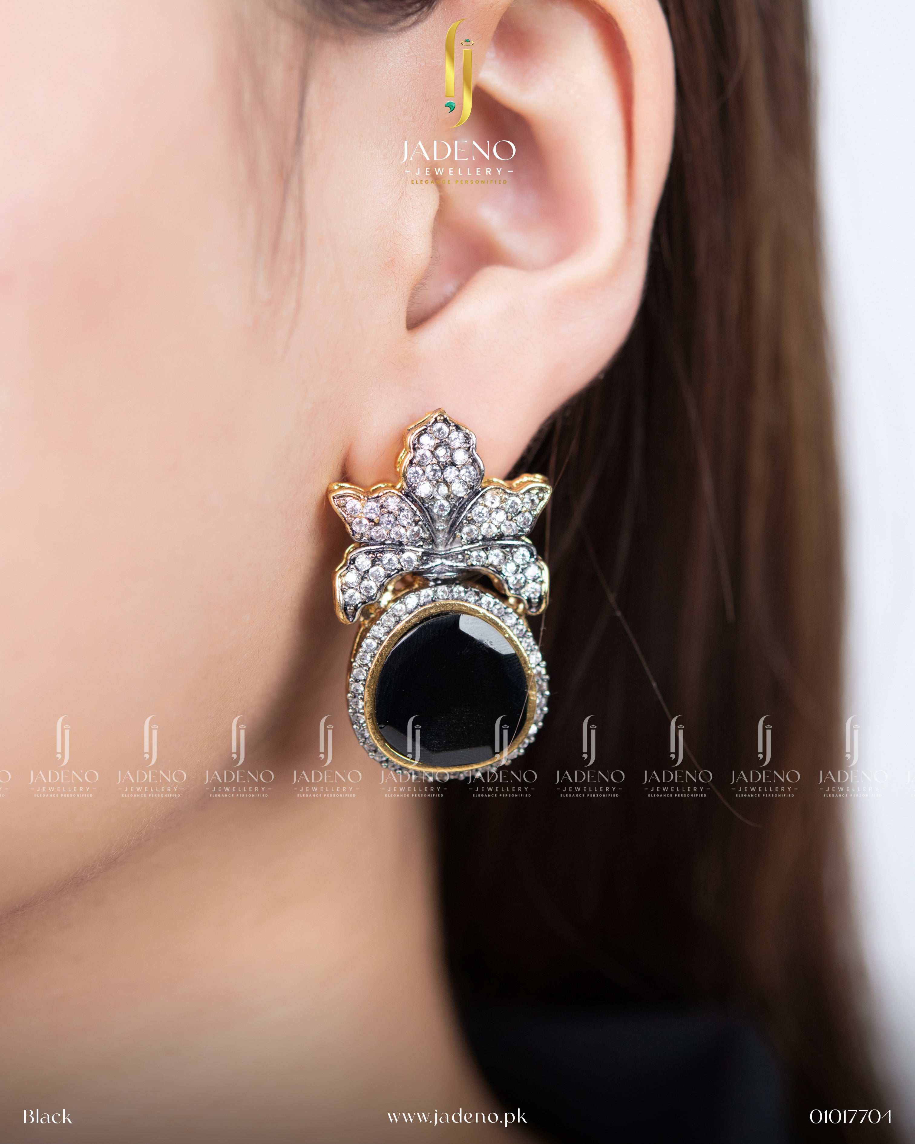 Glittery Minaka Earrings
