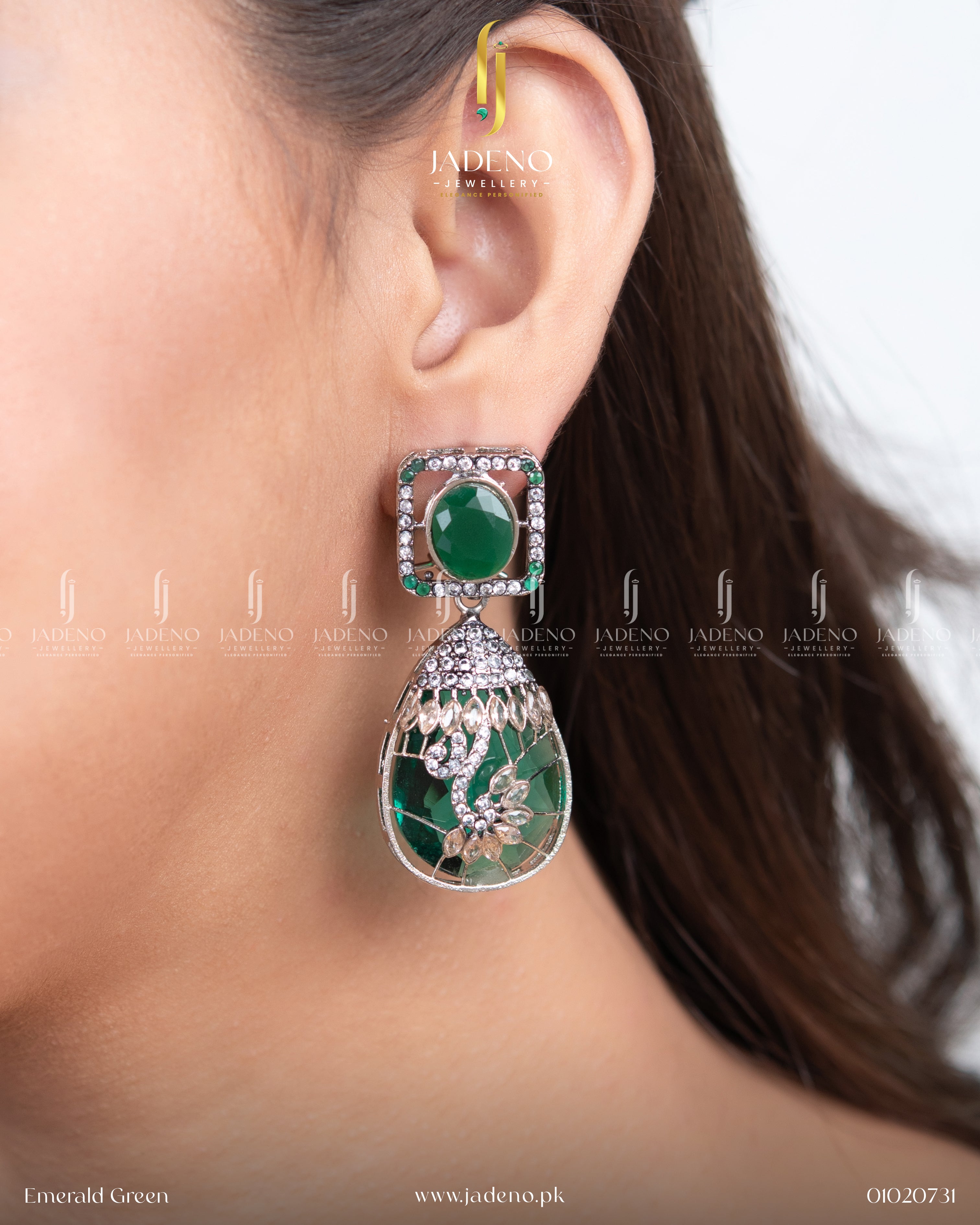 Designer's Egyptian Crafted Roma Earrings