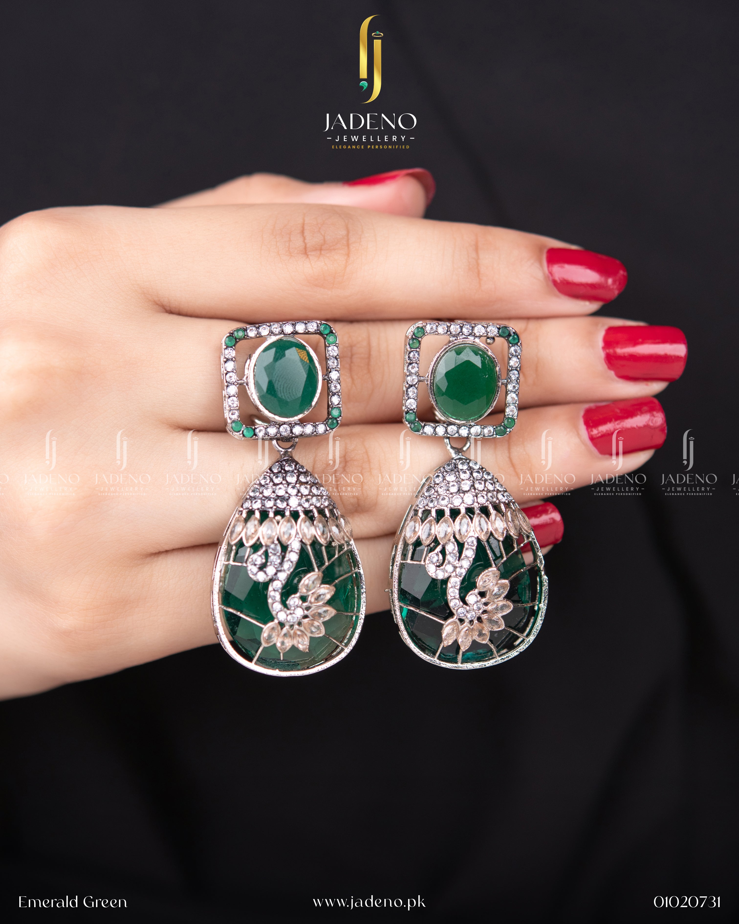 Designer's Egyptian Crafted Roma Earrings