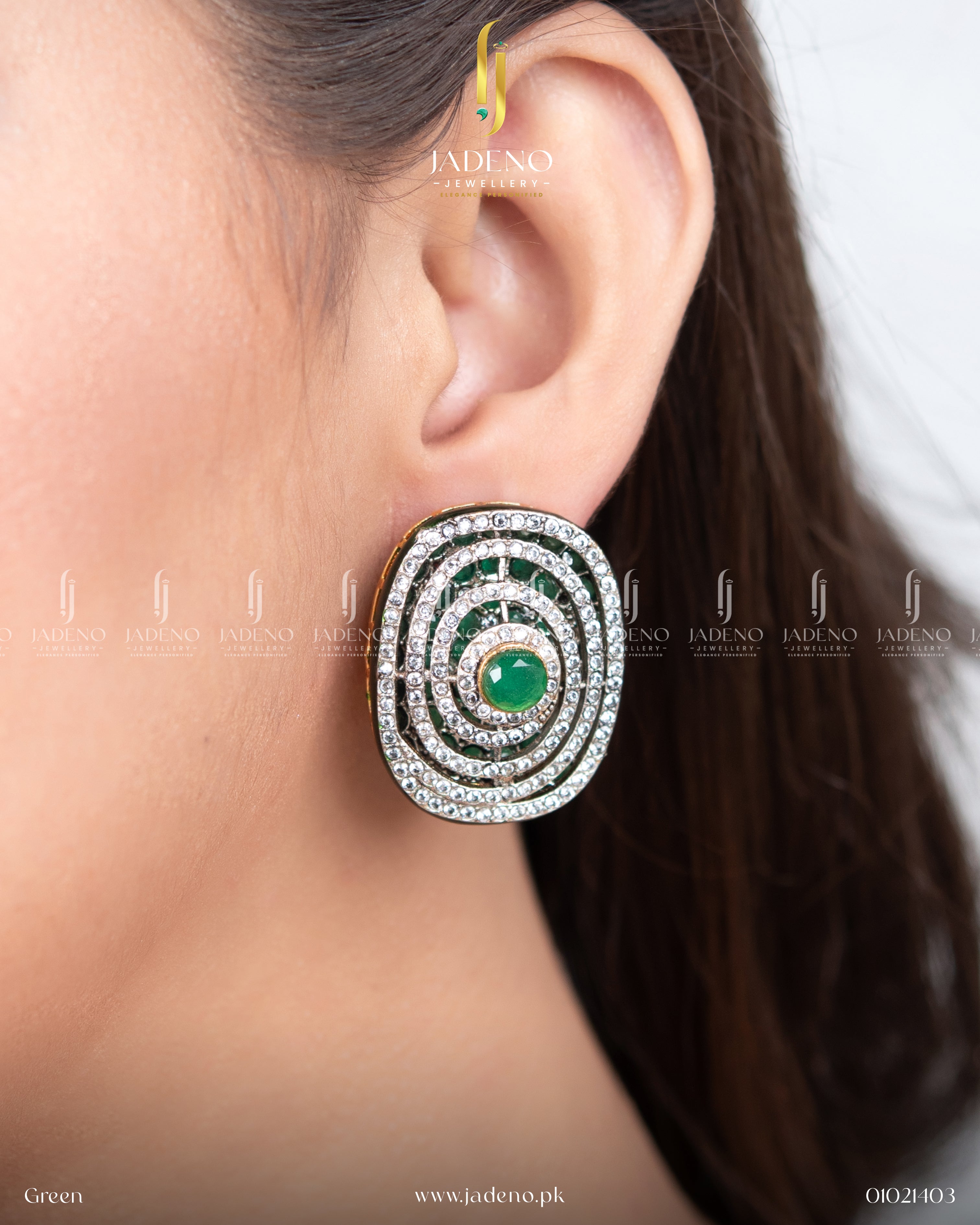 Designer's Crafted Sequence Earrings
