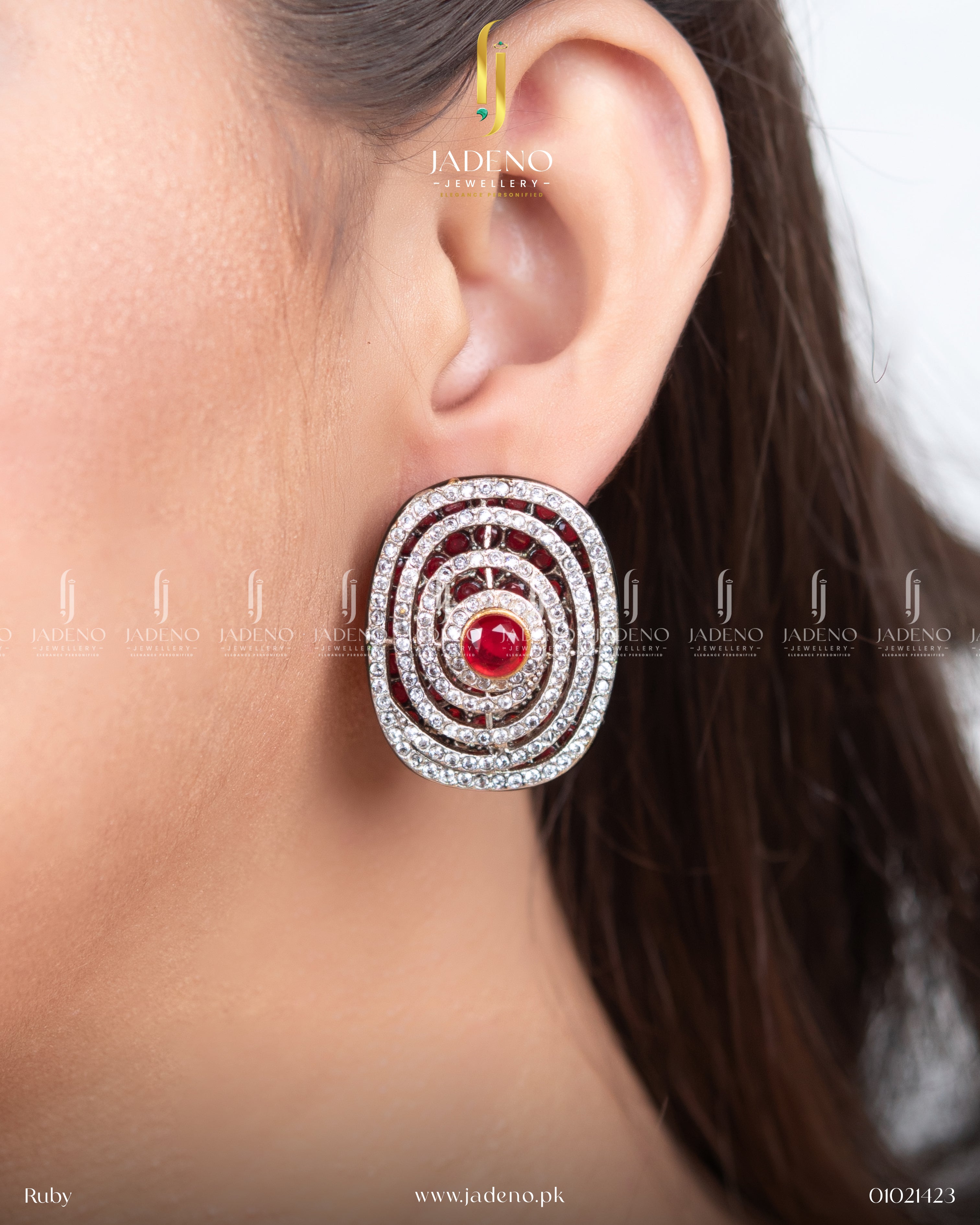 Designer's Crafted Sequence Earrings