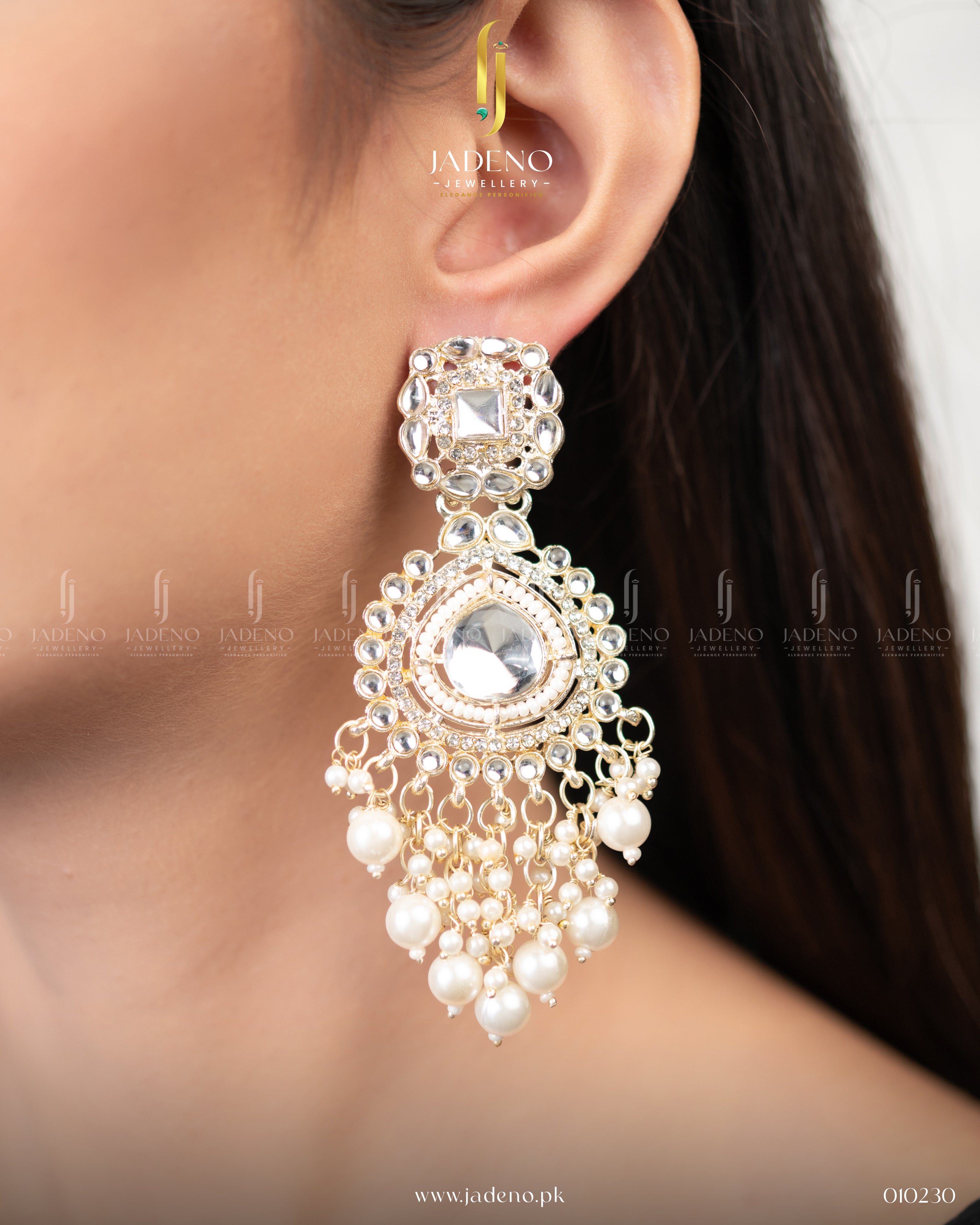 The Meherma Kundan Earrings
