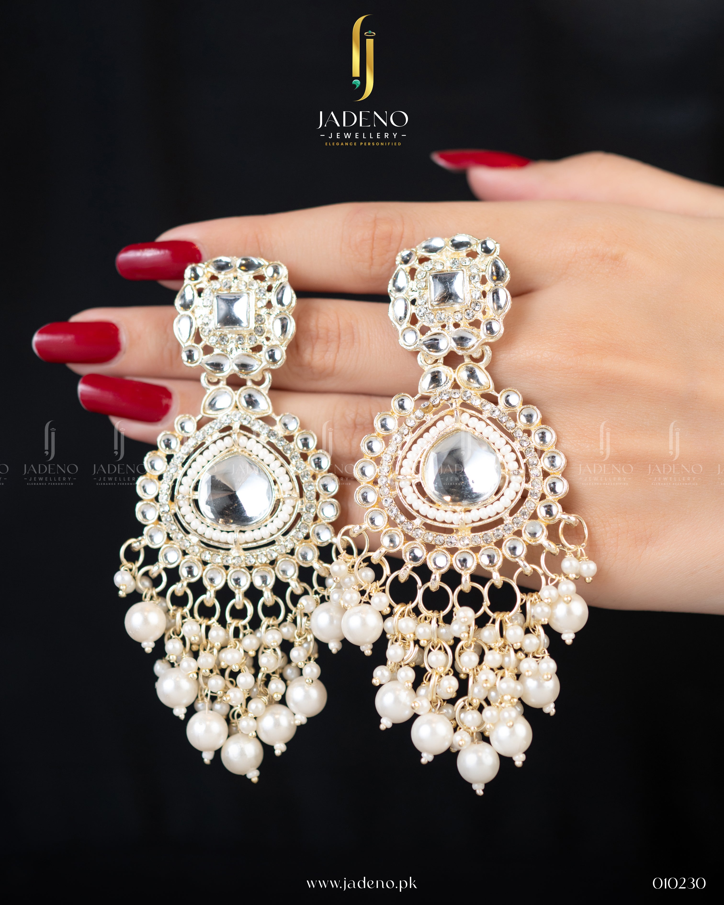 The Meherma Kundan Earrings