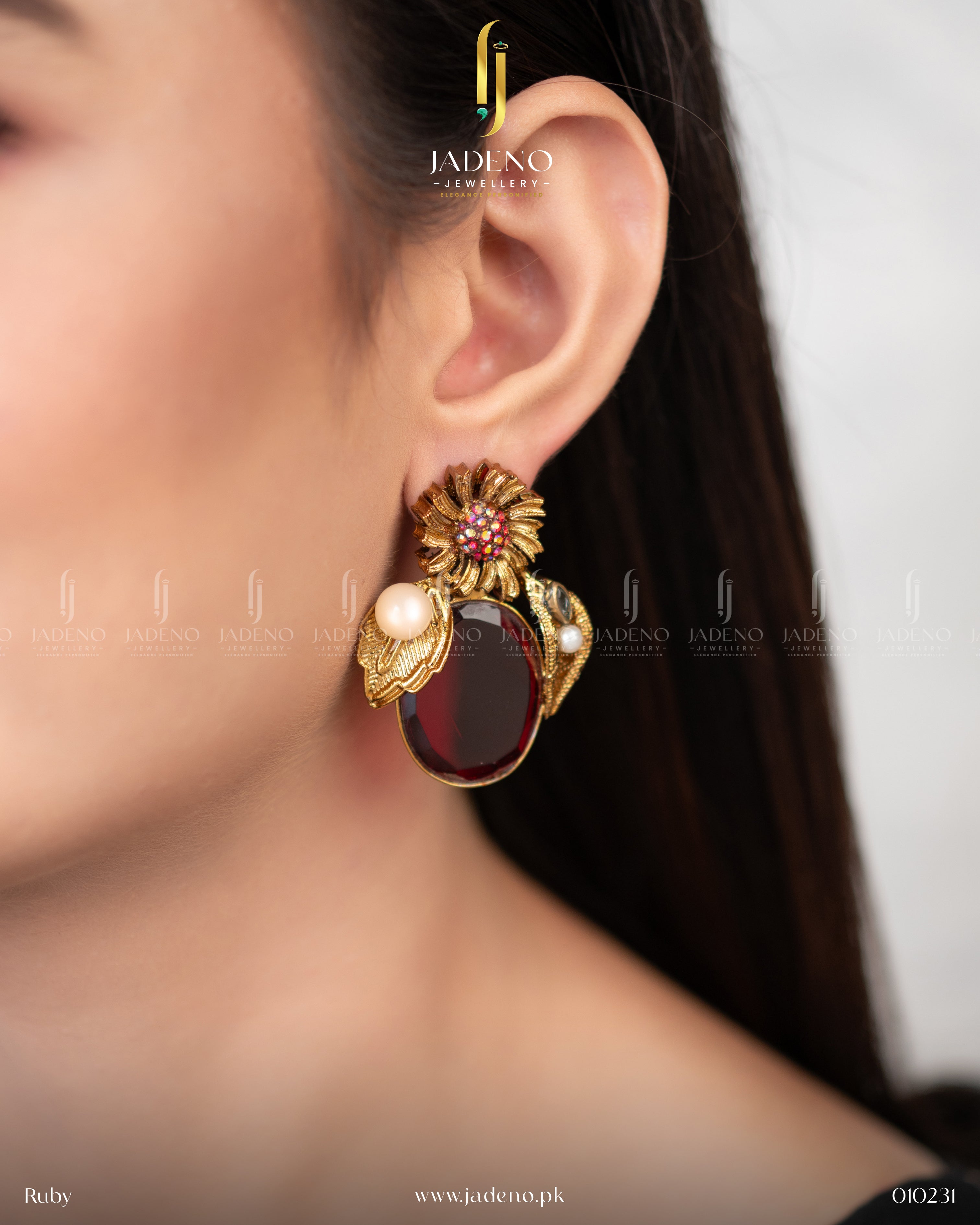 Handmade Leafy Sunshine Earings