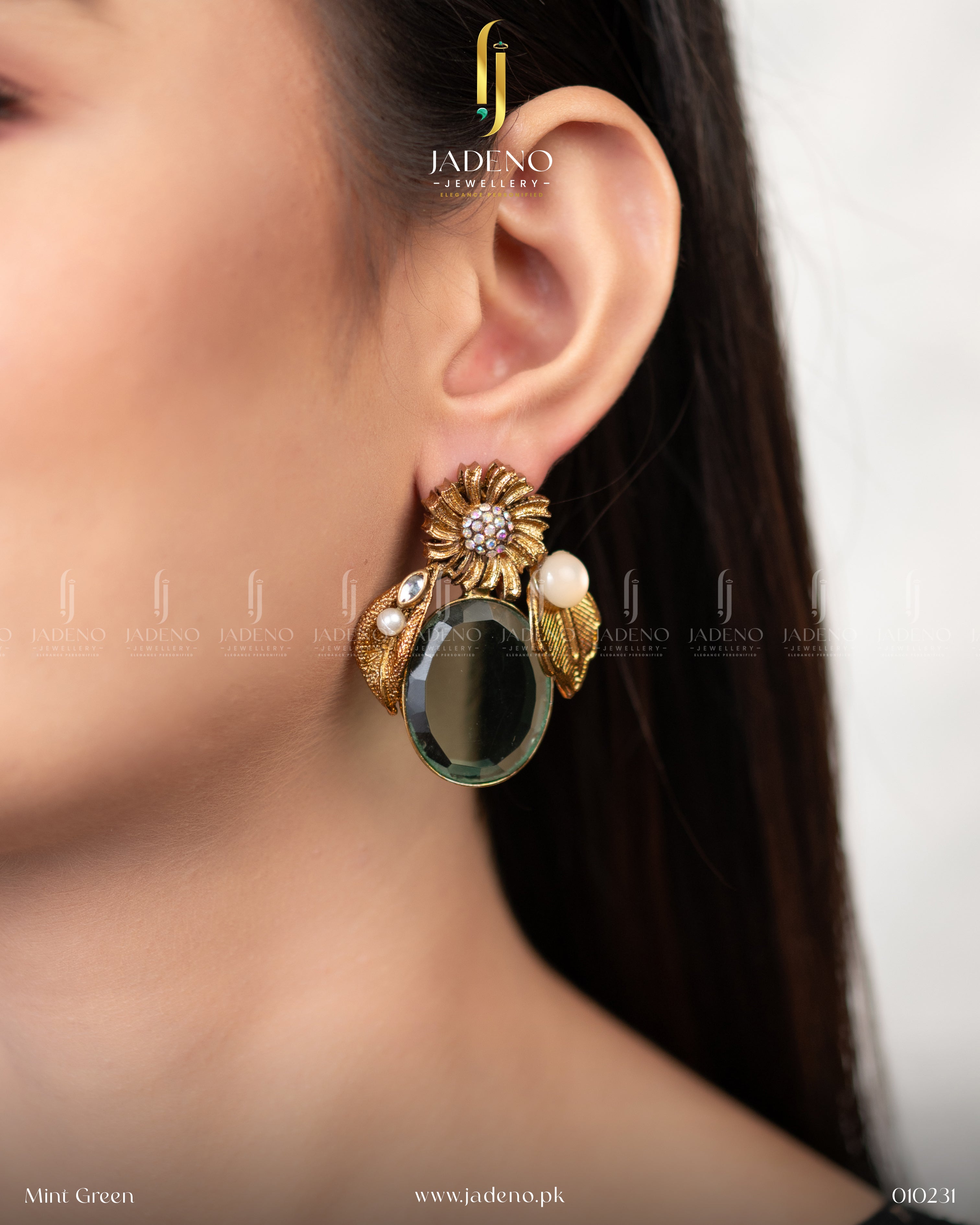 Handmade Leafy Sunshine Earings