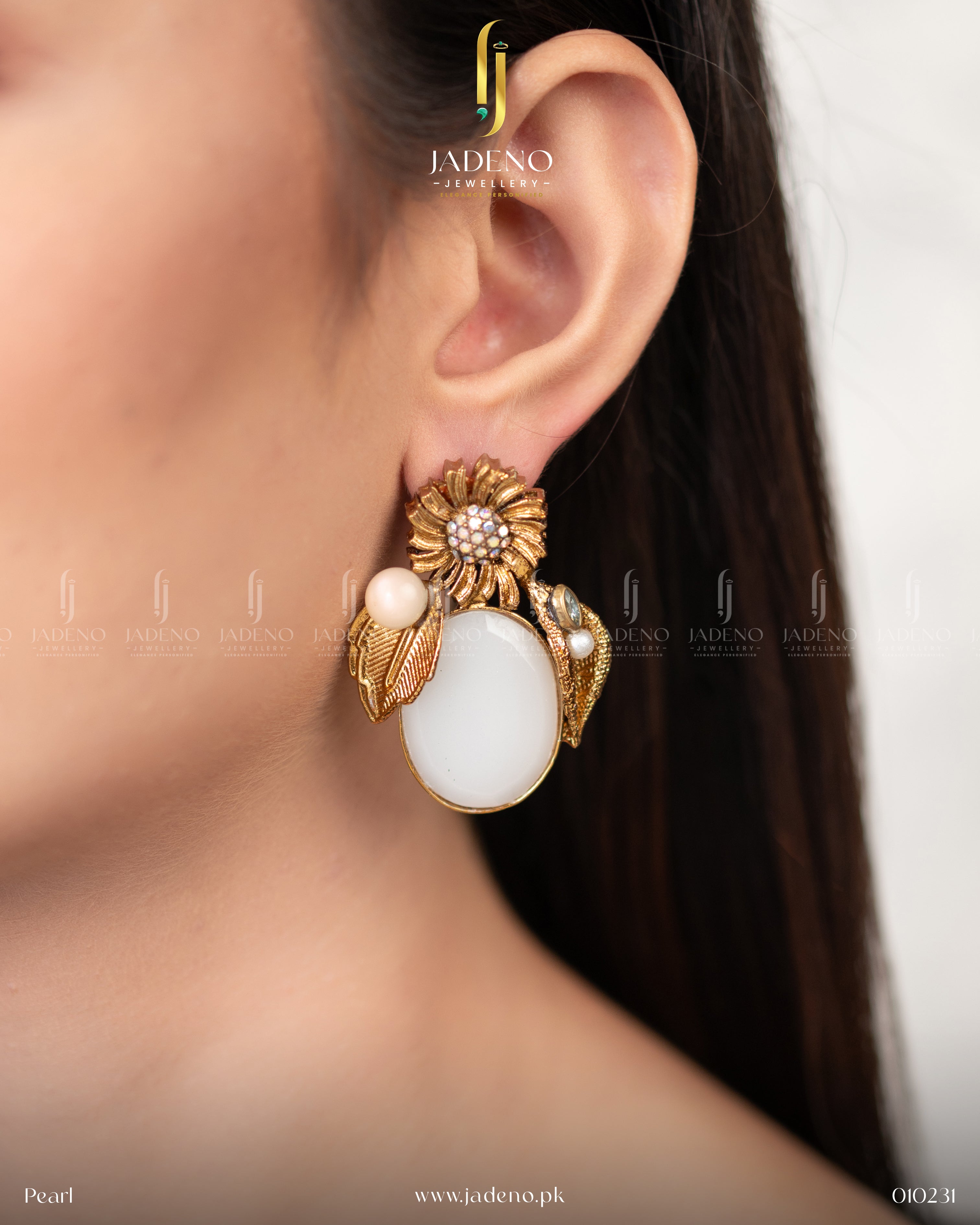 Handmade Leafy Sunshine Earings