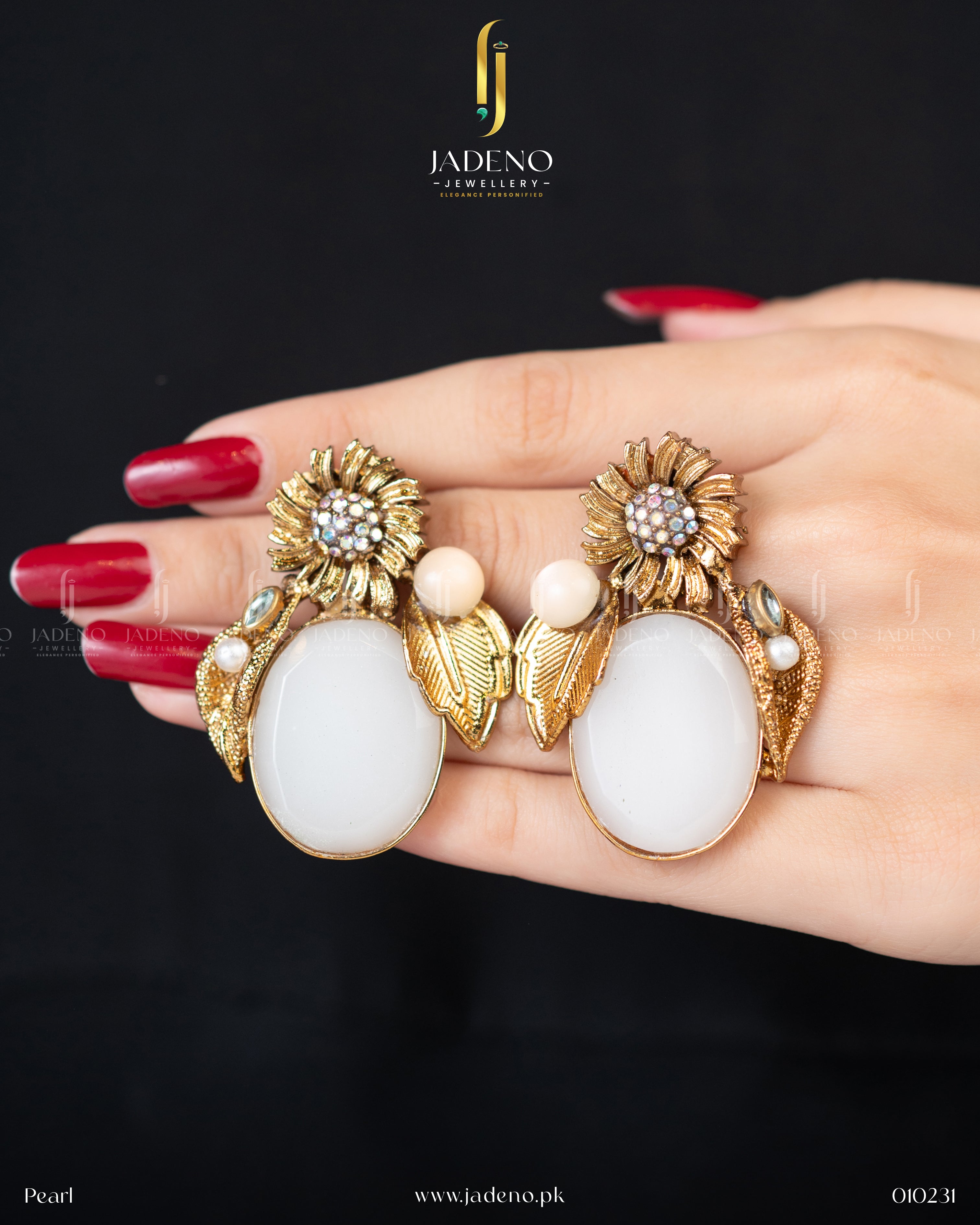 Handmade Leafy Sunshine Earings