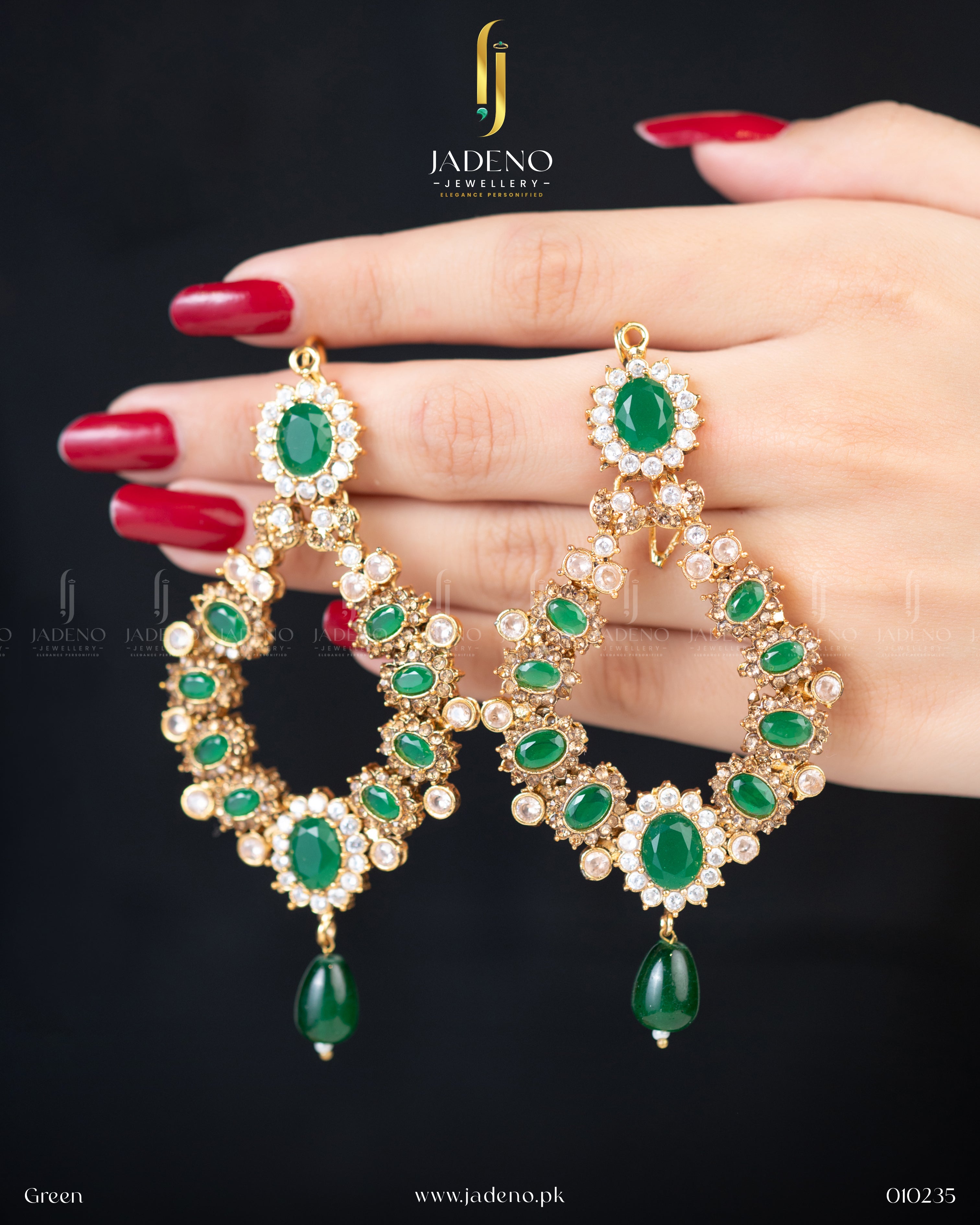 Designer's Glorified Earrings