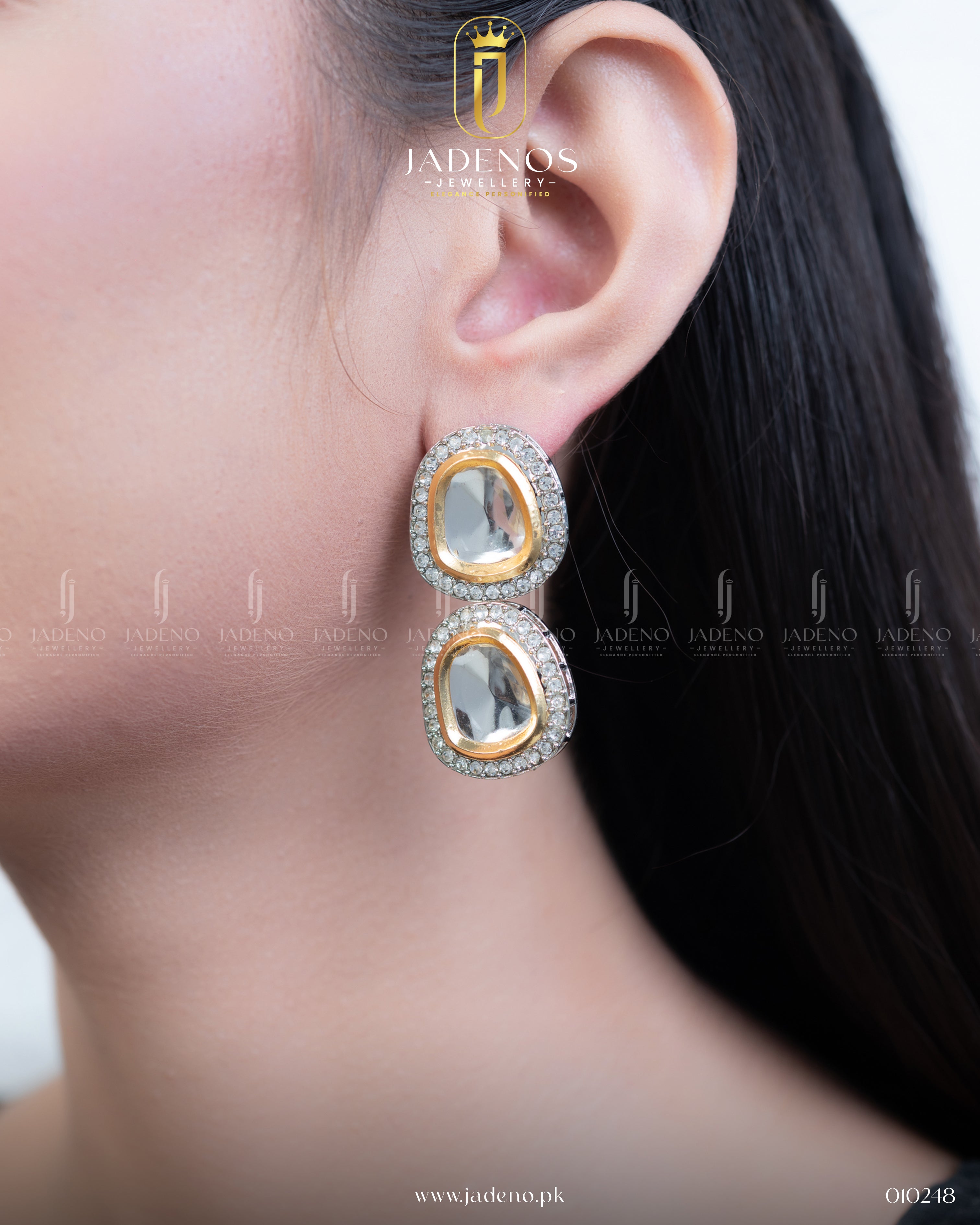 The Uncut Kundan pretty Earrings