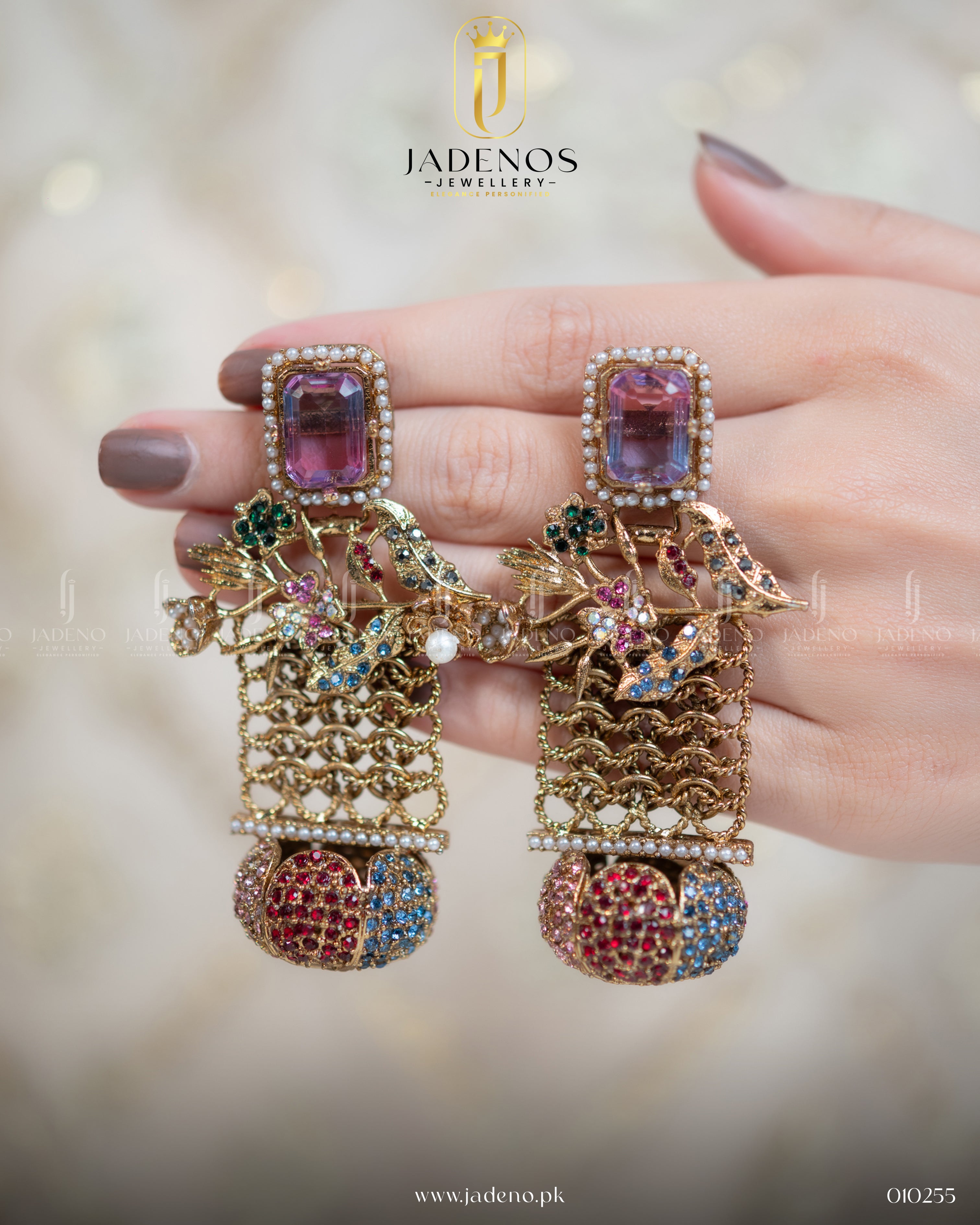 Designer's Made Shehanshahi Earrings