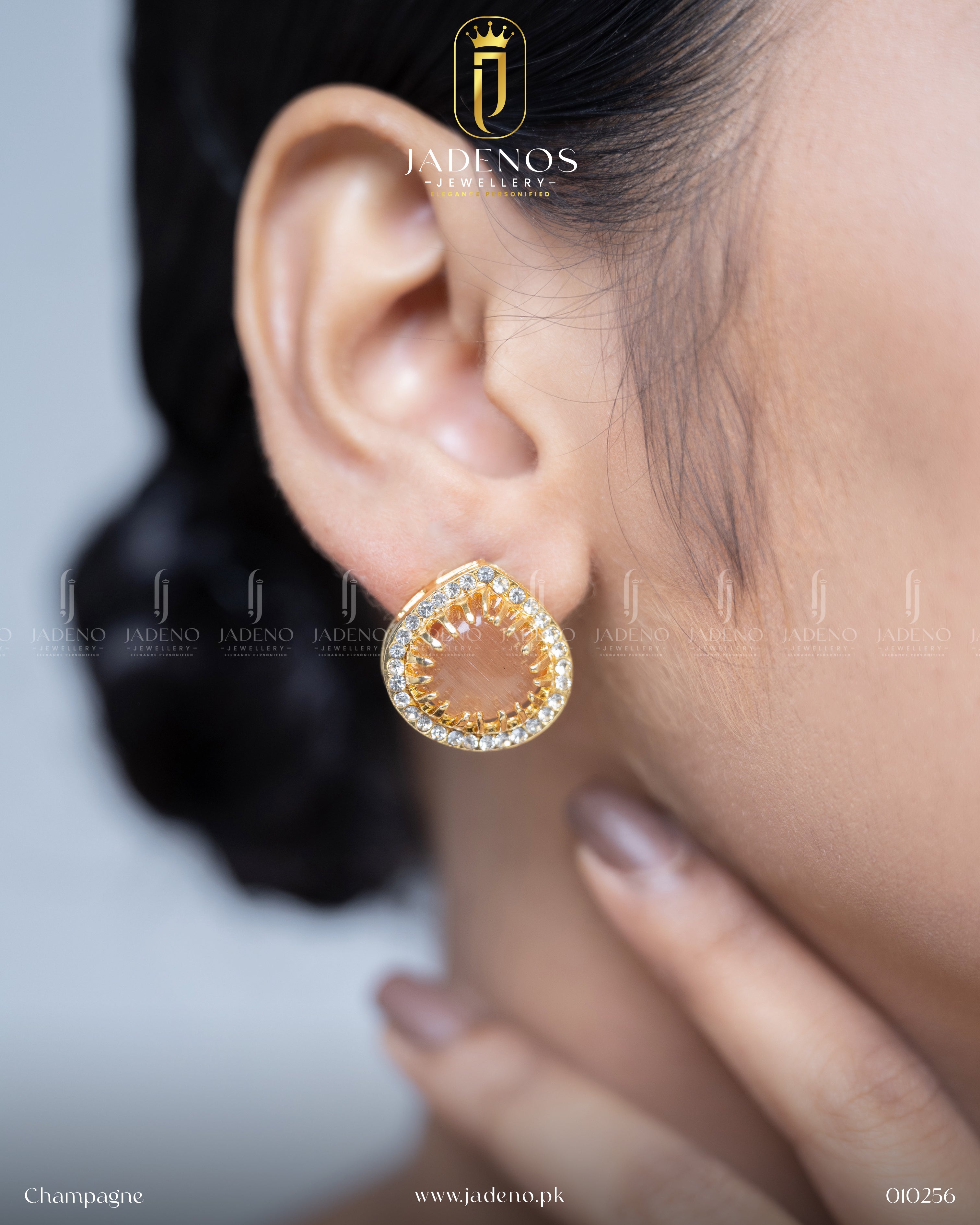 Radiance Tear Drop Studs