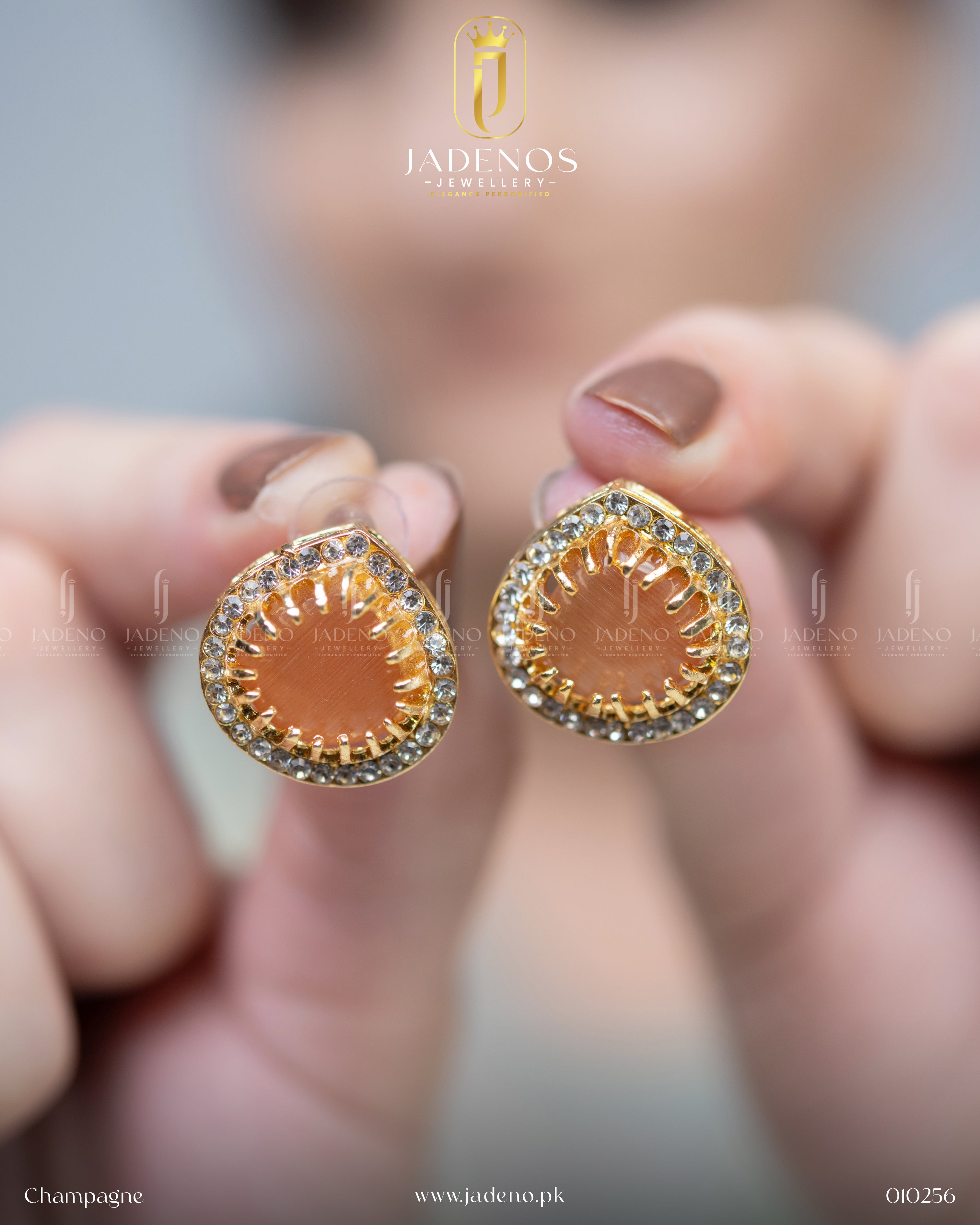 Radiance Tear Drop Studs