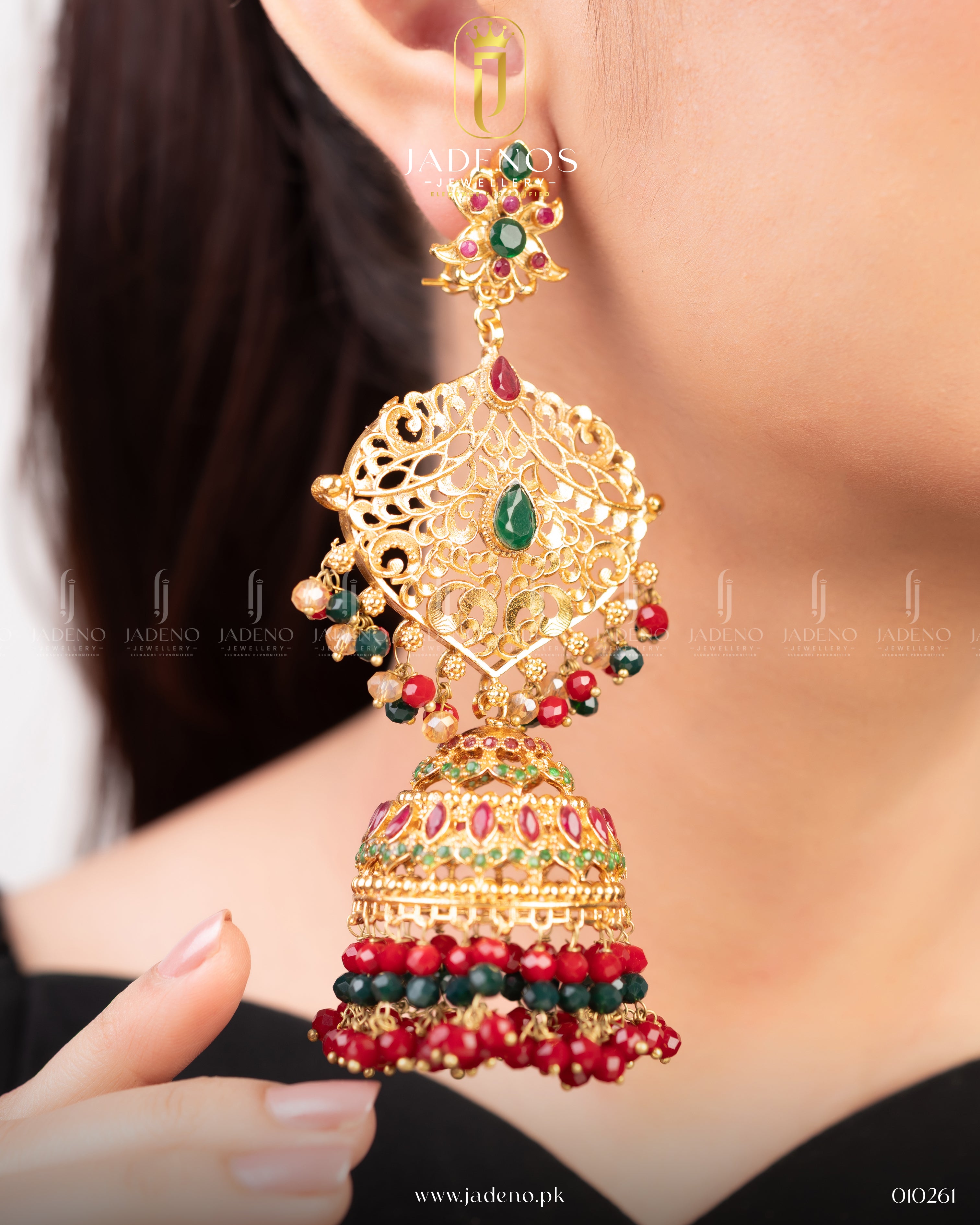 The Noor-e-Nazar Jhumkas