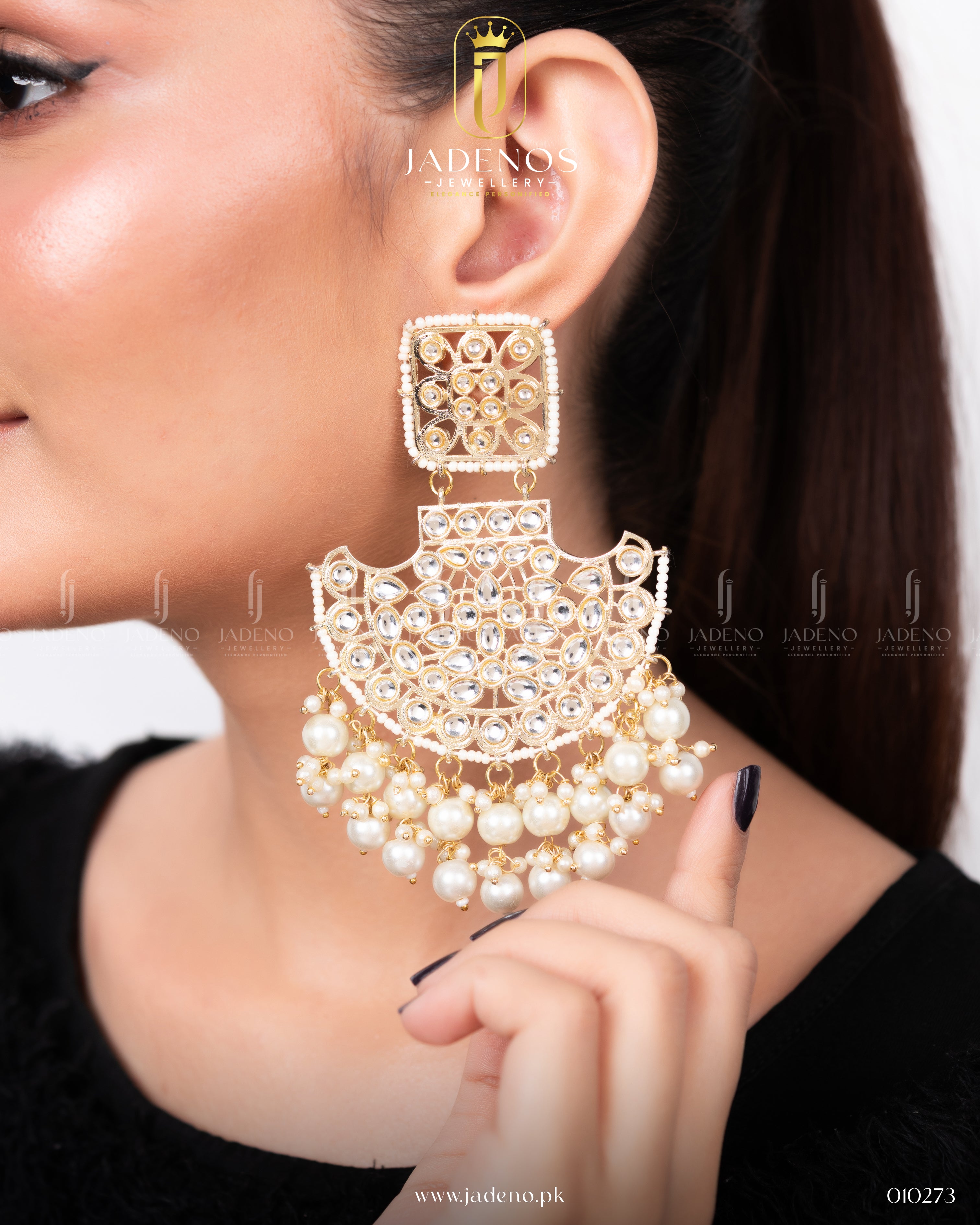 The Bloom Luxe Kundan Chand Balli