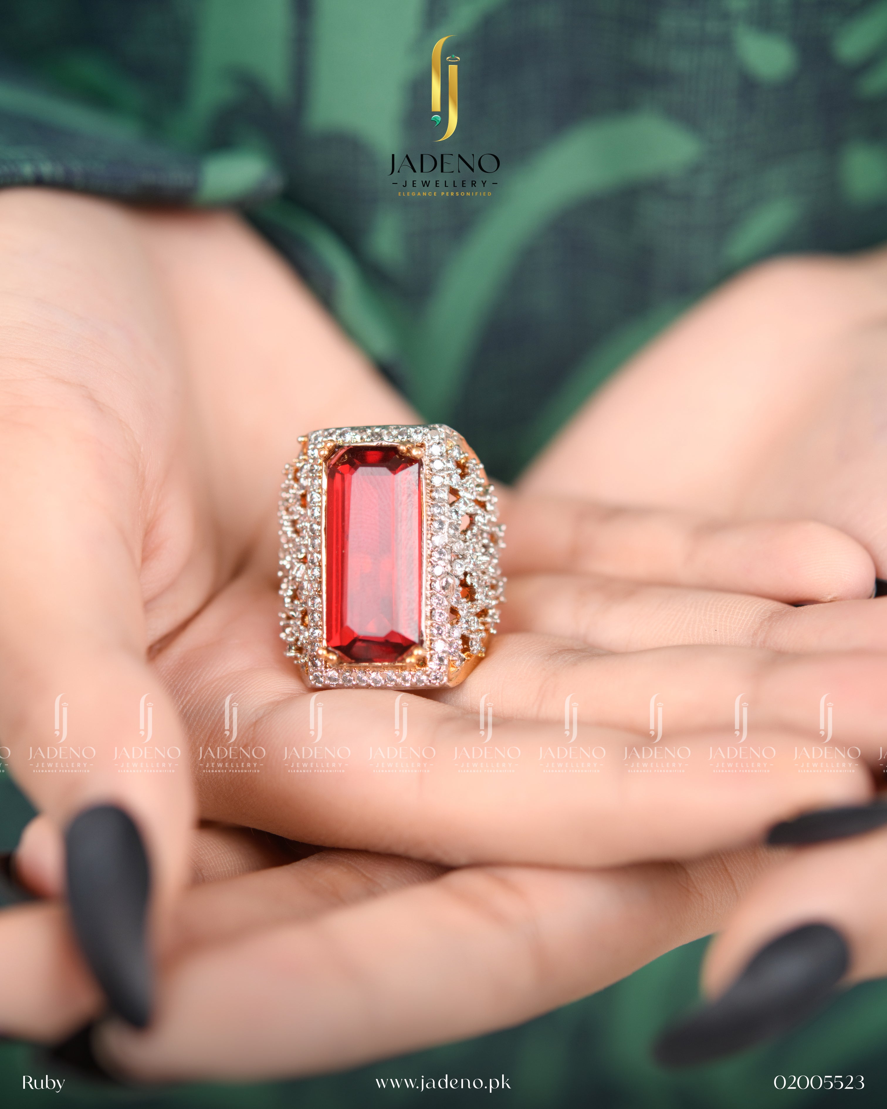 Luxurious Statement Ametrine Ring