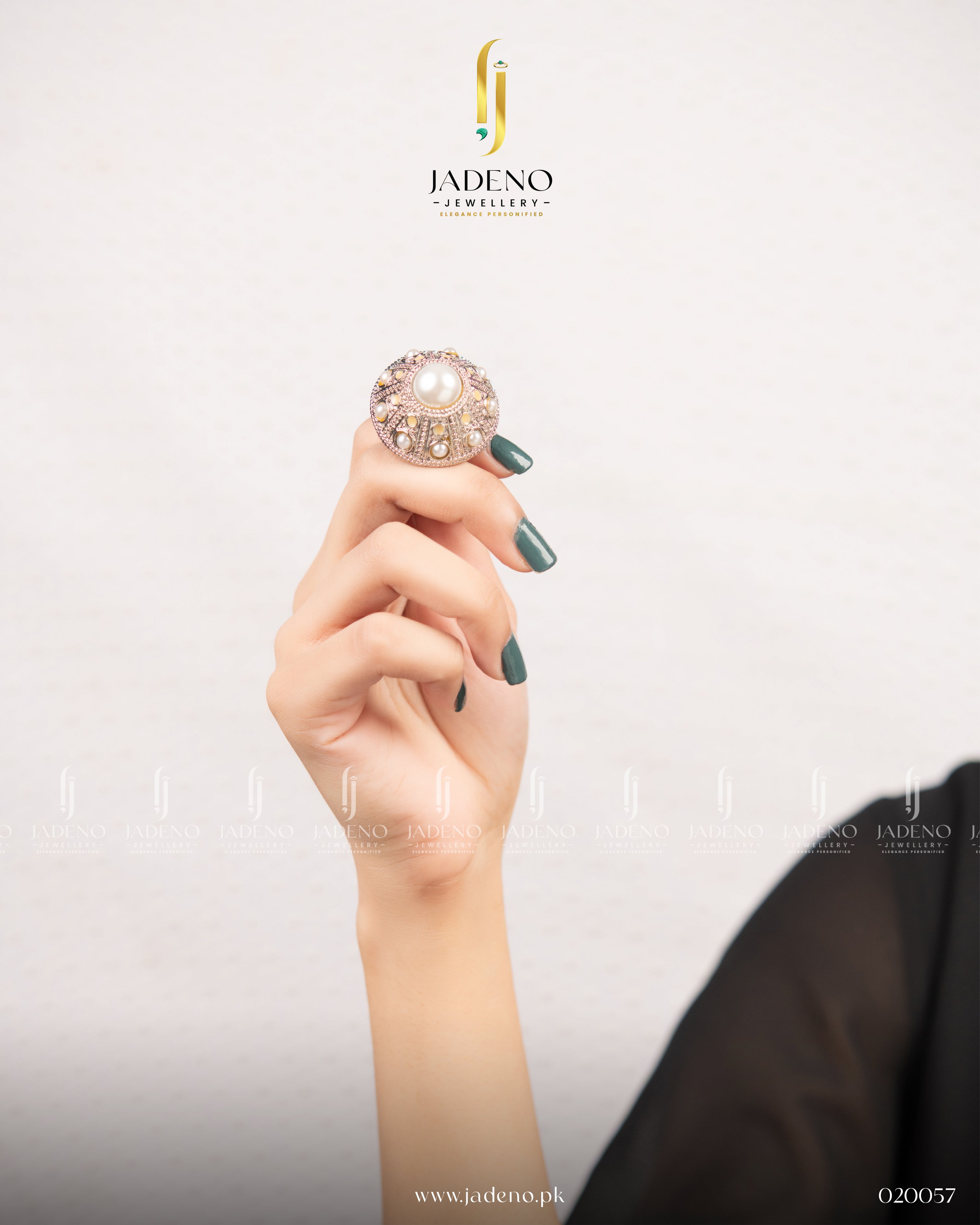 Vintage Pearl Adjustable Ring