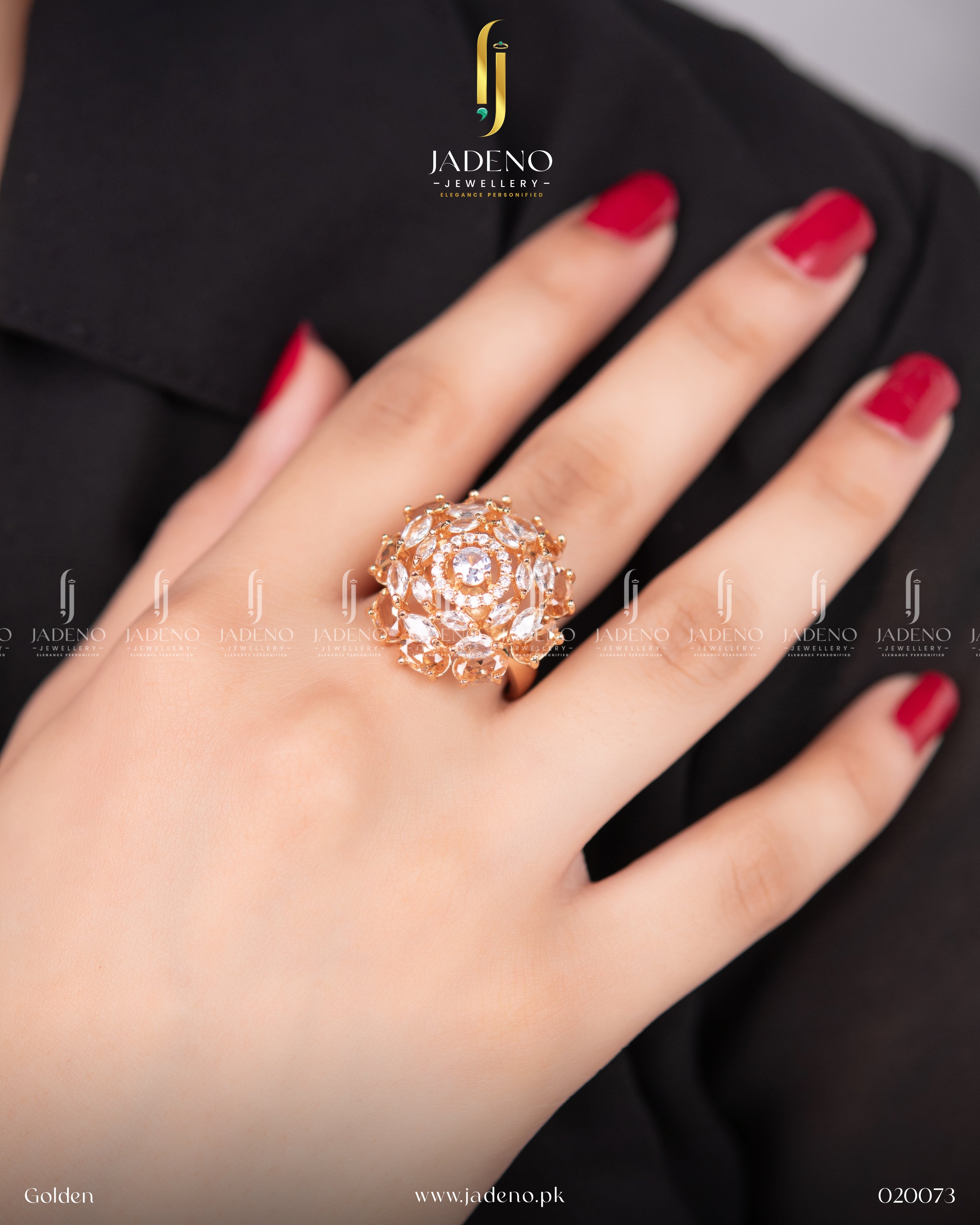 Maple Leaf AD Adjustable Ring