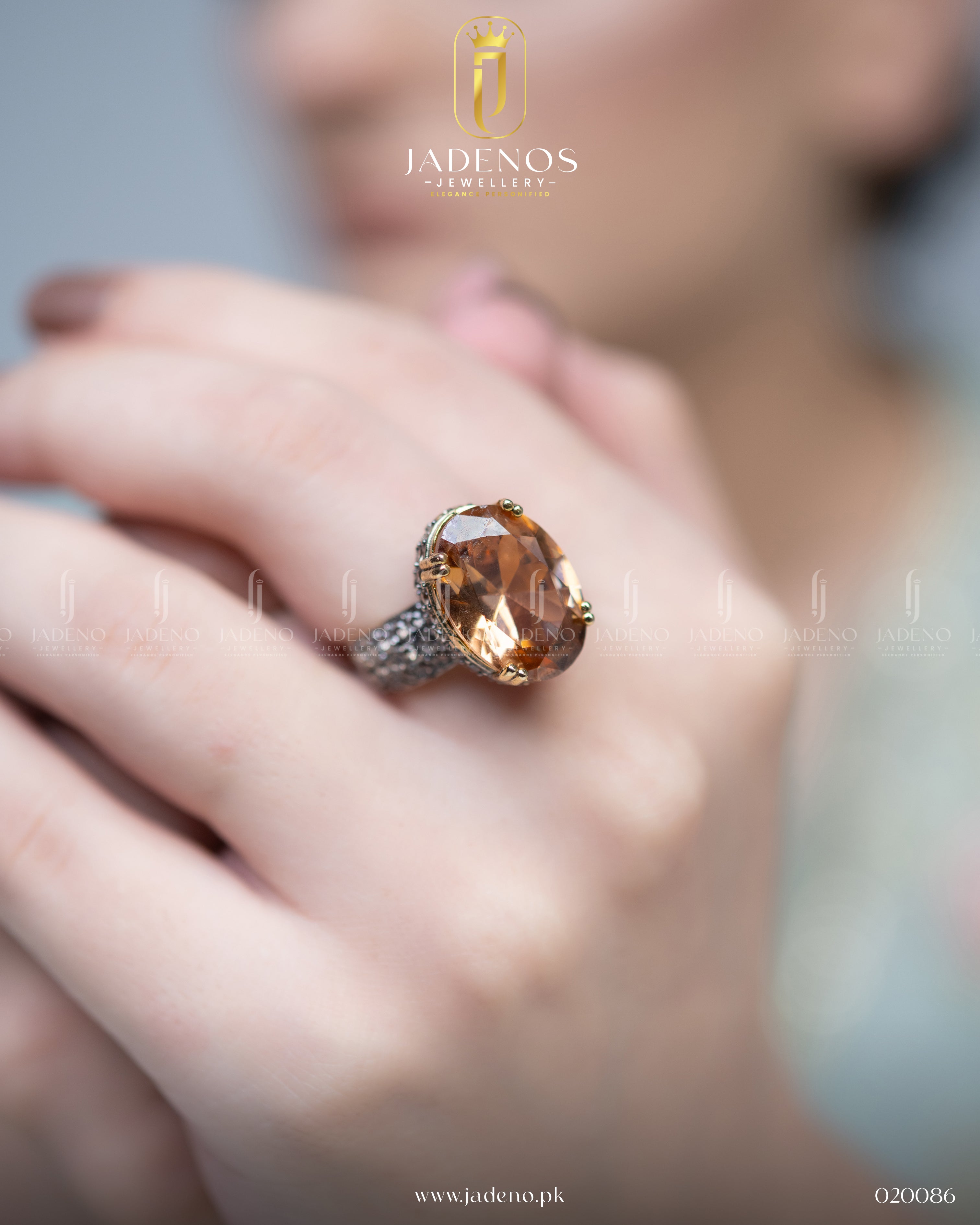 The Jasmine Bloom Adjustable Ring