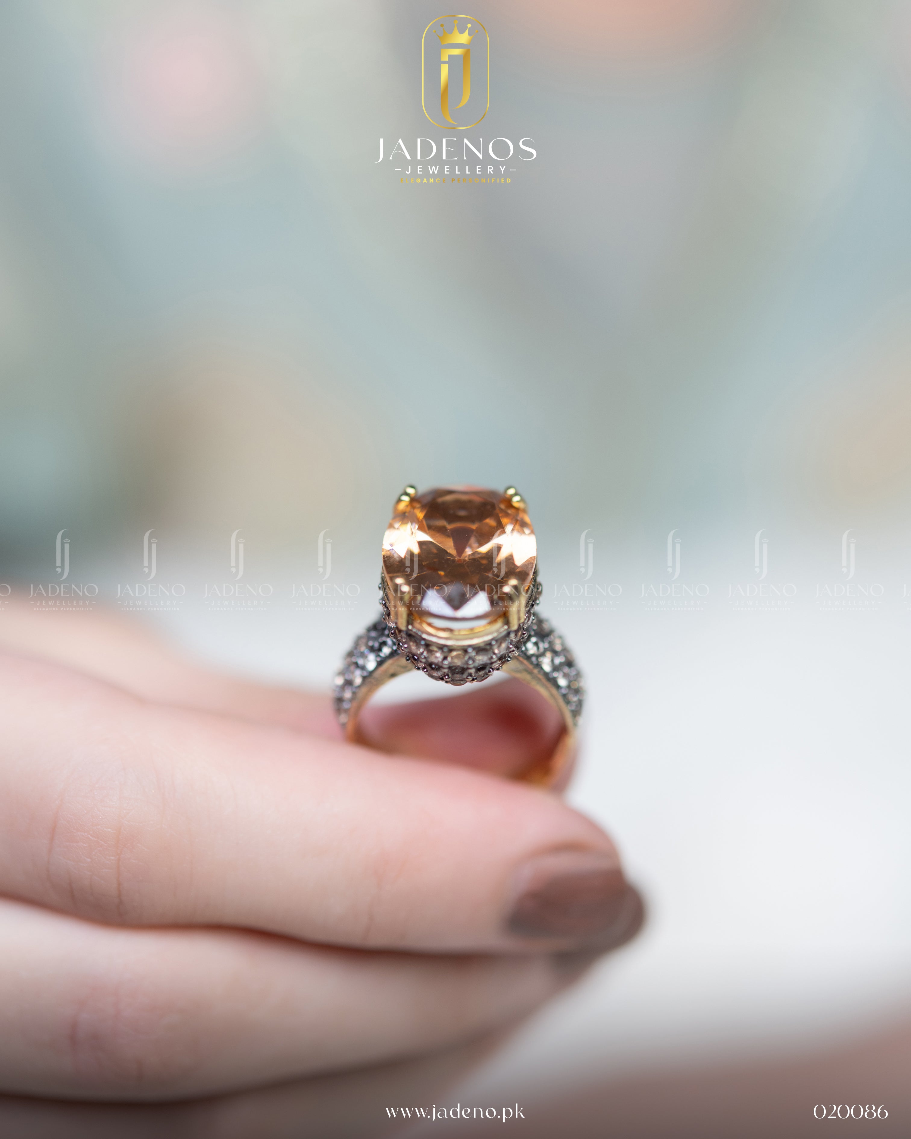 The Jasmine Bloom Adjustable Ring