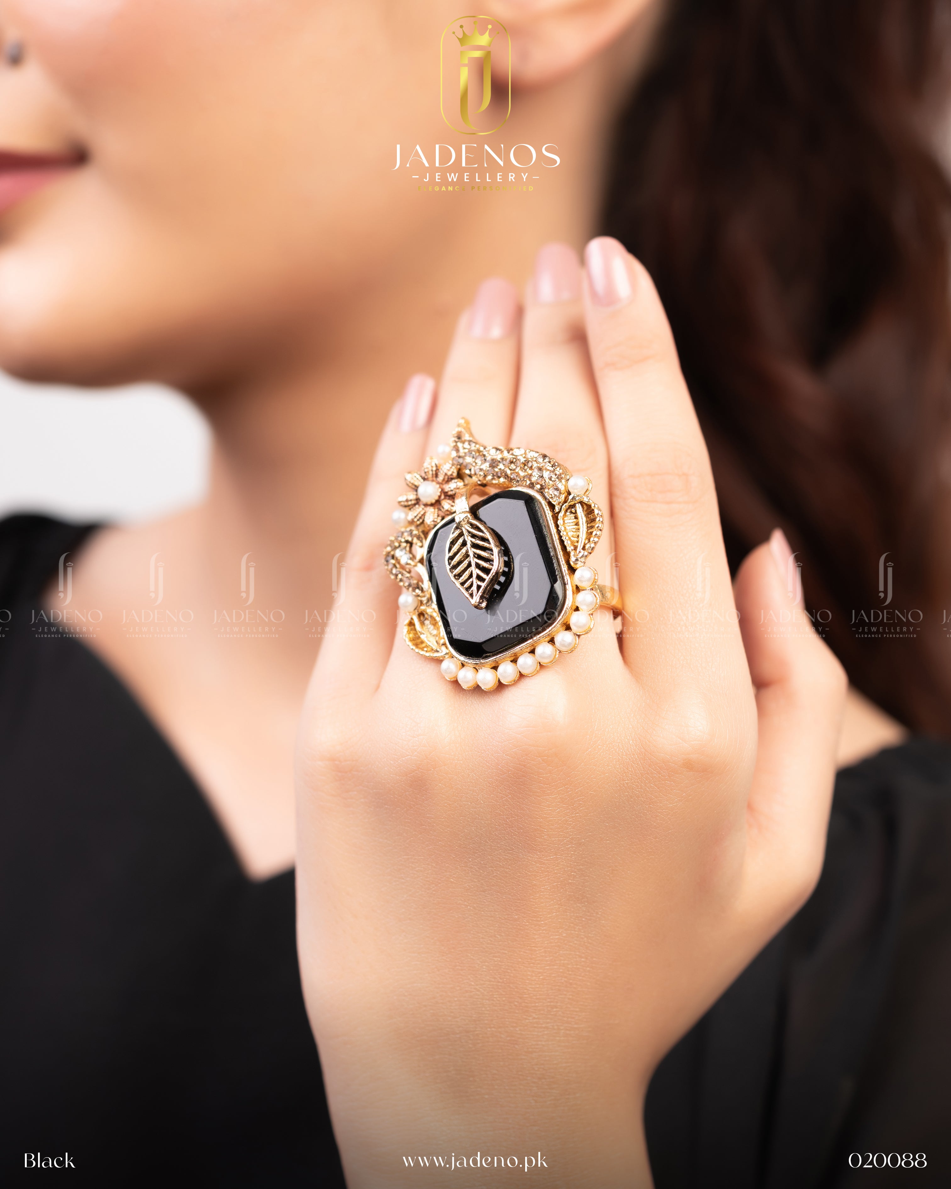 The Chandrika Adjustable Ring