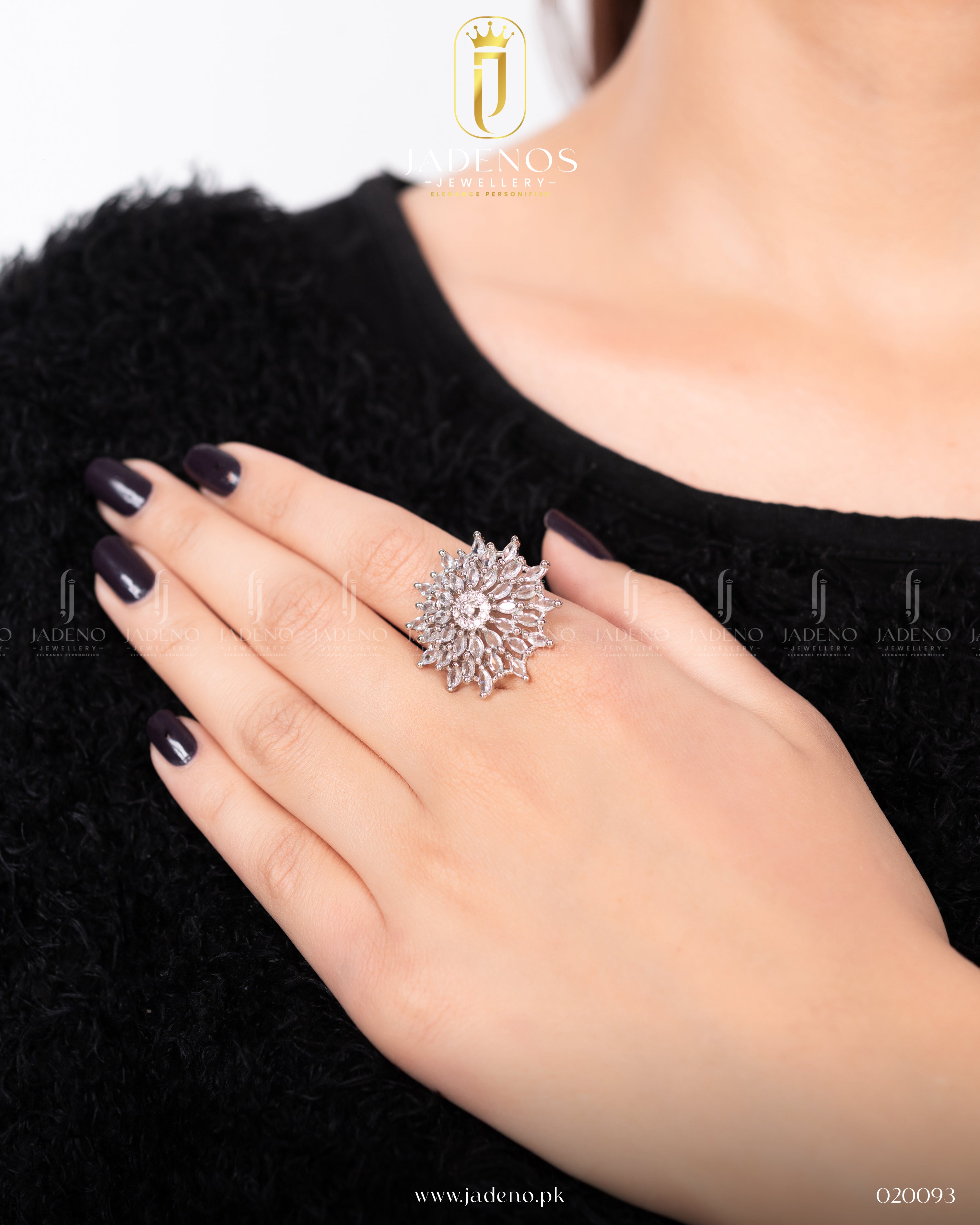 The Flora Aura Adjustable Ring