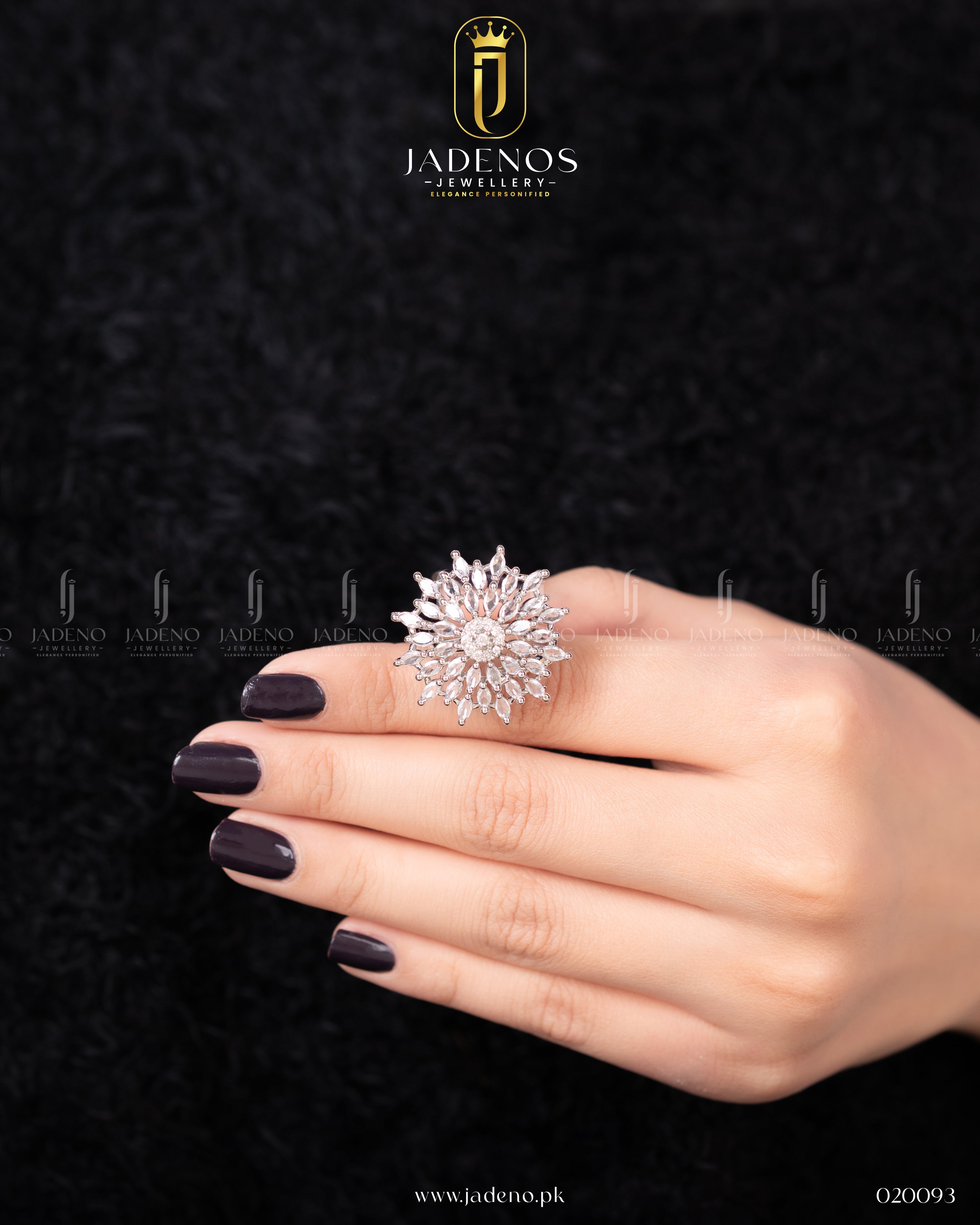 The Flora Aura Adjustable Ring