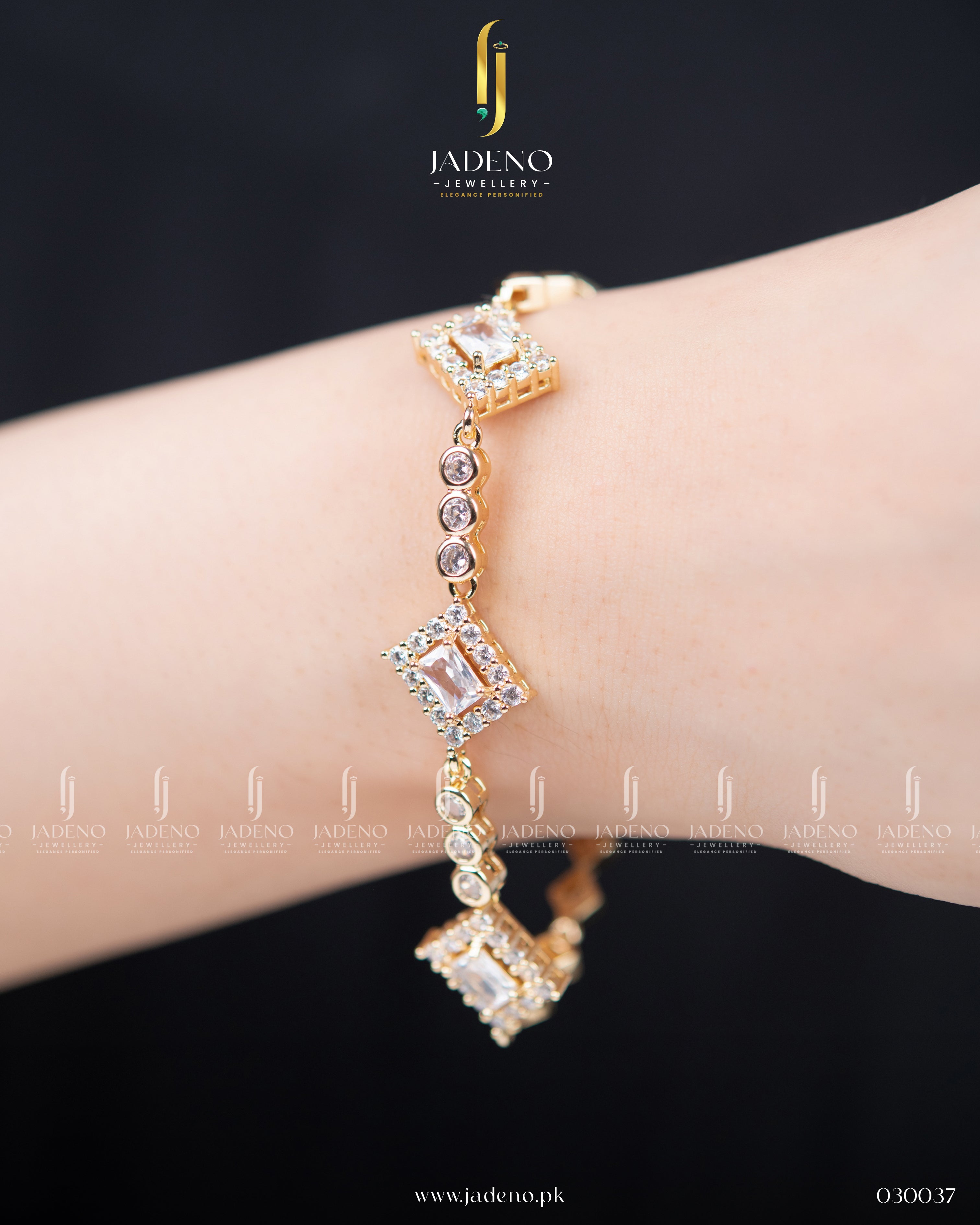 Diamondano Gold Bracelet