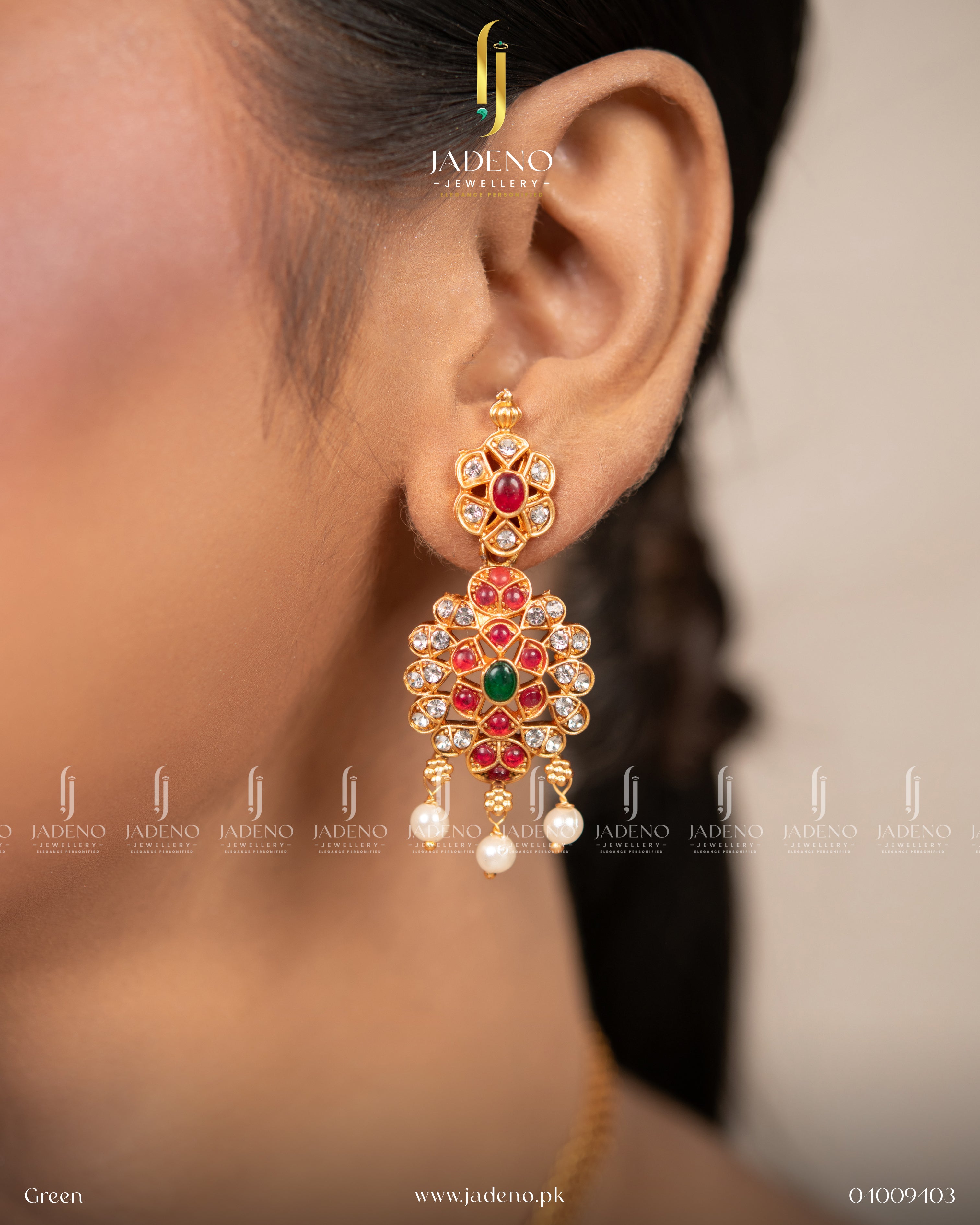 Designer's Antique Gold Pure Indian Choker Set