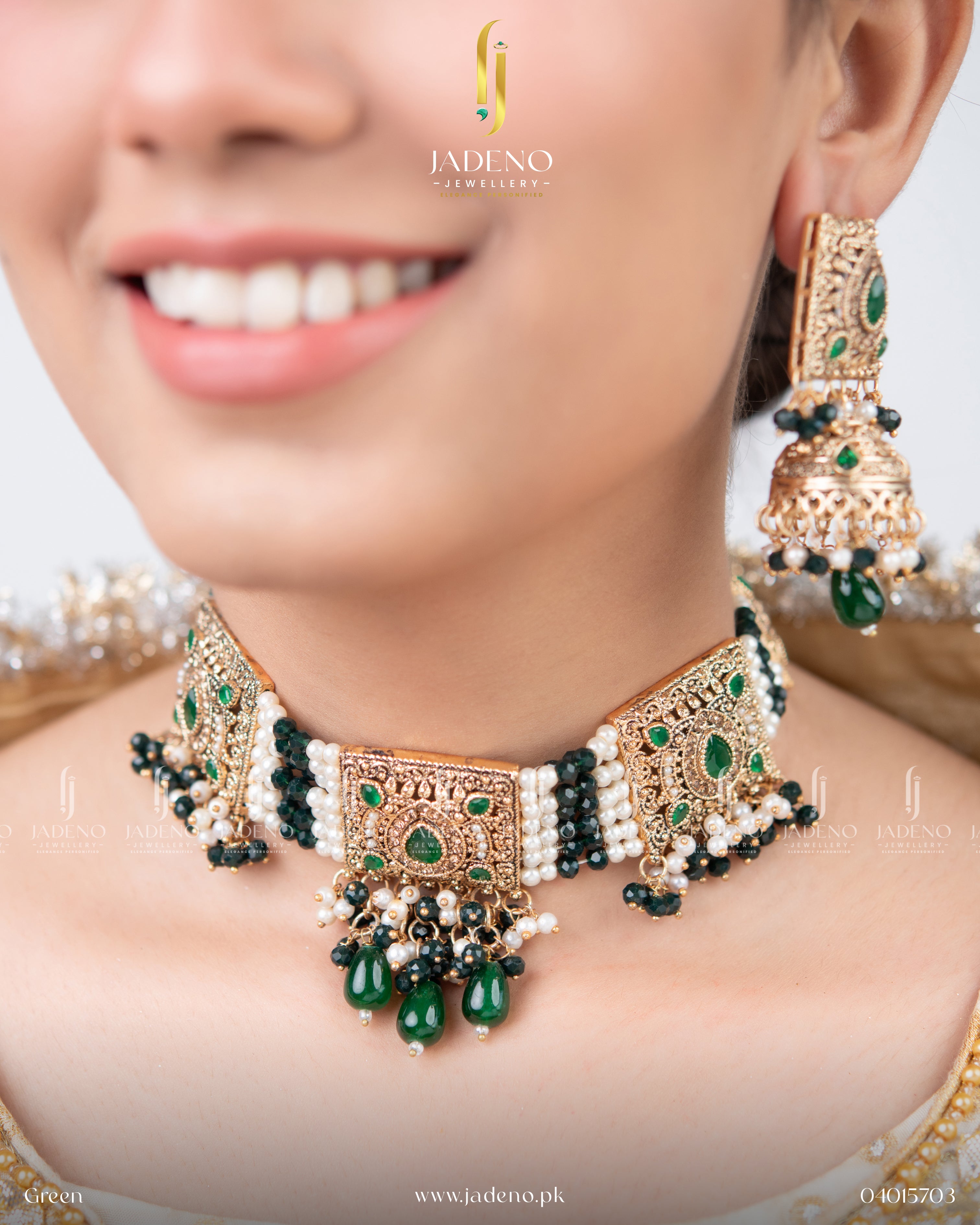 Traditional Rohika Choker Set with Tika