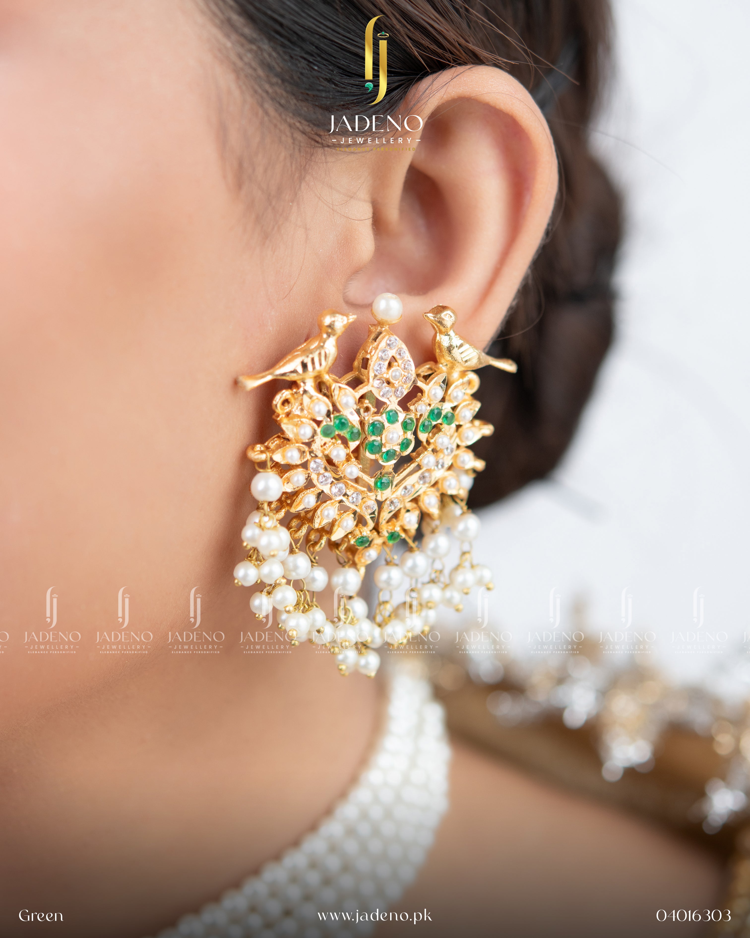 Royal Bird Maharani Choker Set