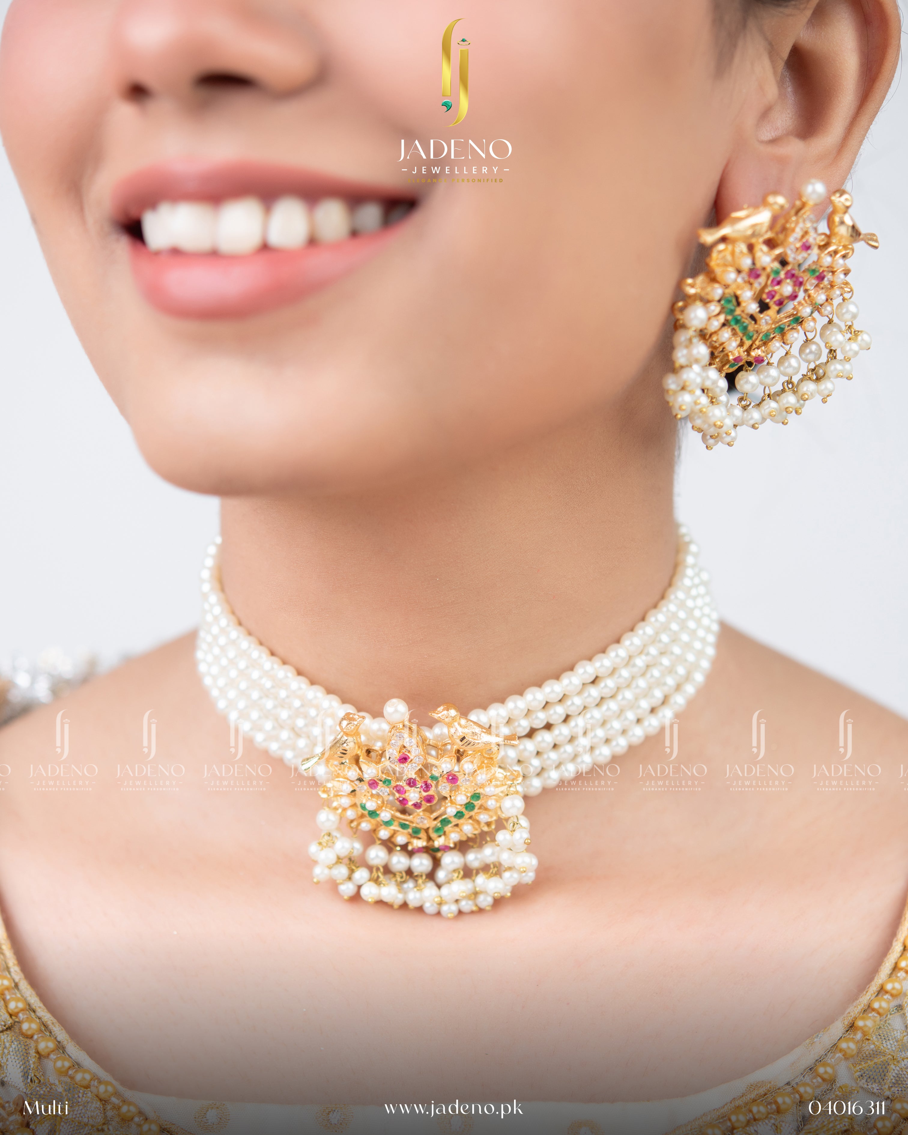 Royal Bird Maharani Choker Set